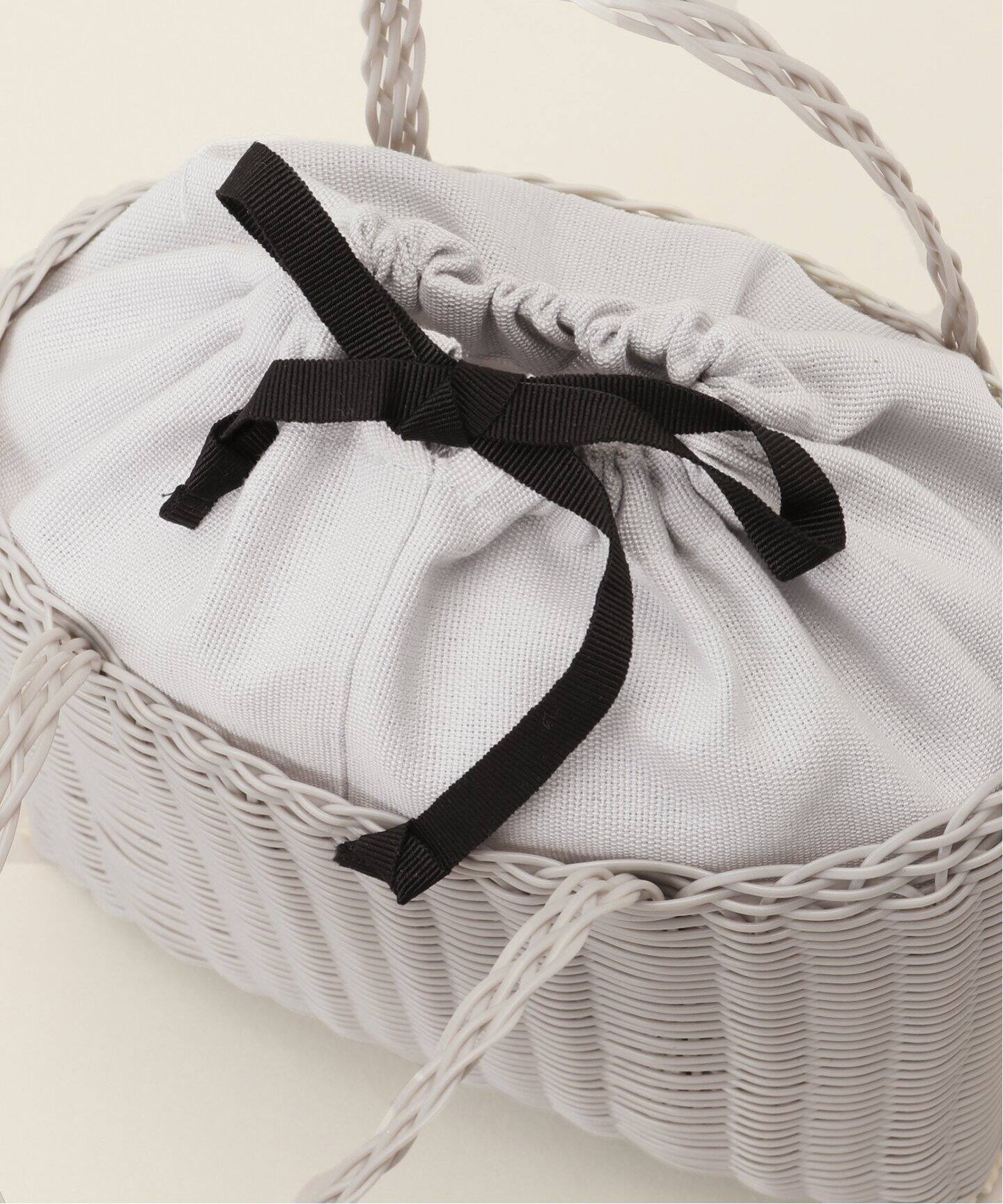 PALOROSA/パロローサ】 MINI TOTE BAG（かごバッグ）｜L