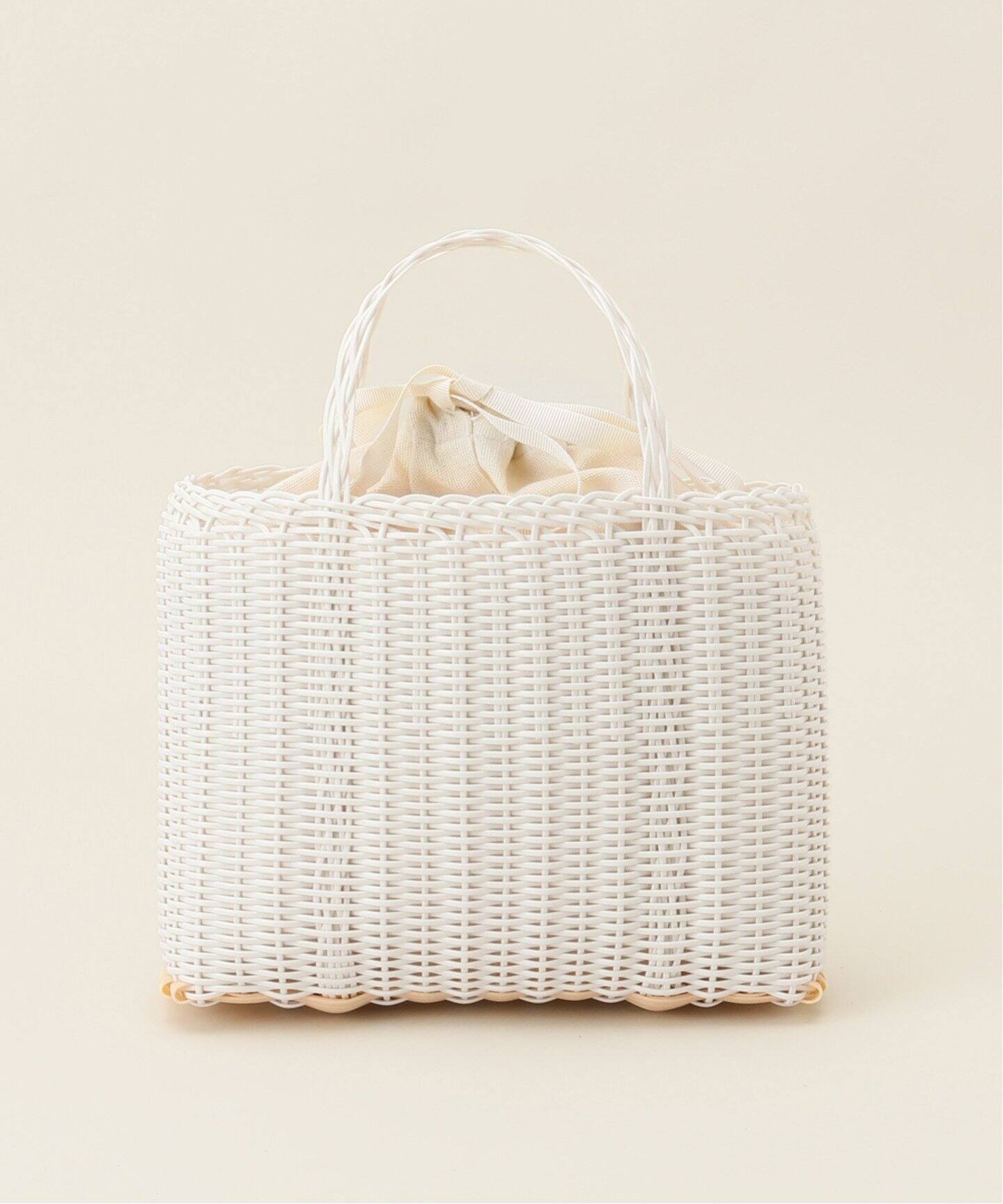 PALOROSA/パロローサ】 MINI TOTE BAG（かごバッグ）｜L 