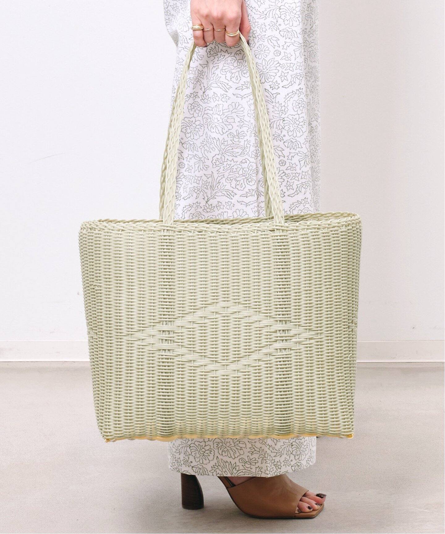 PALOROSA/パロローサ】 BASKET BAG（かごバッグ）｜L 