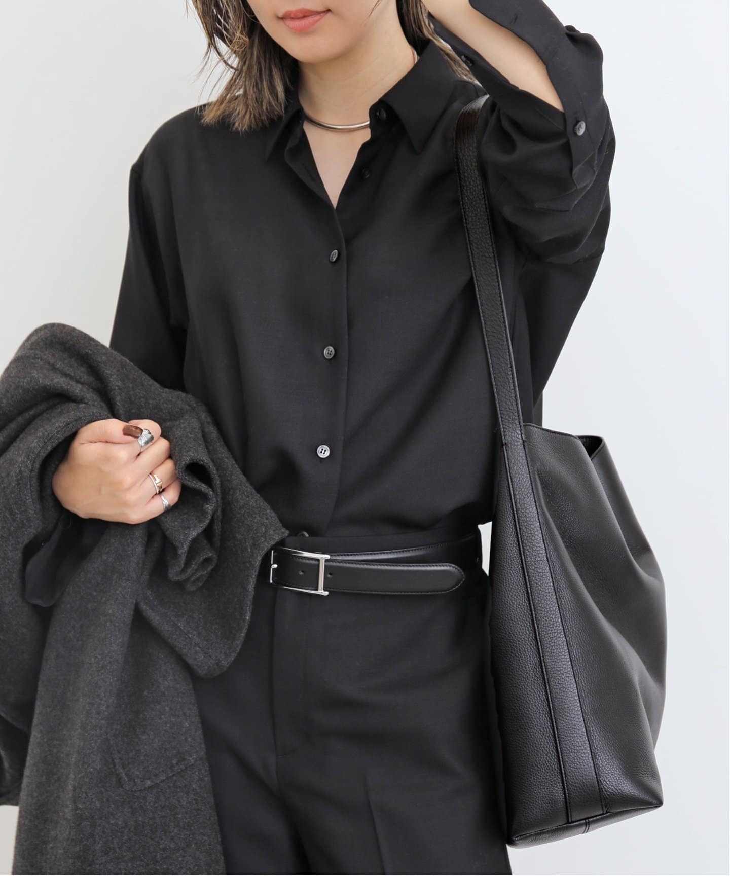 AESTHER EKME/エスター エクミ】 SAC SUPPLE TOTE BAG（トート