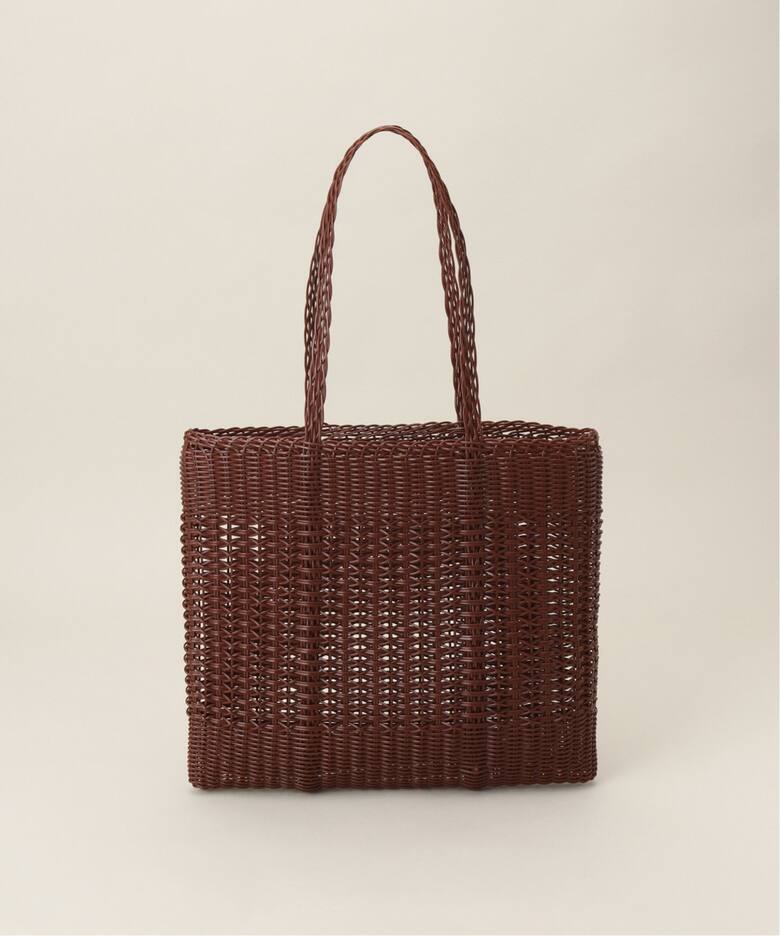 PALOROSA/パロローサ】 KNIT TOTE BAG（かごバッグ）｜L 