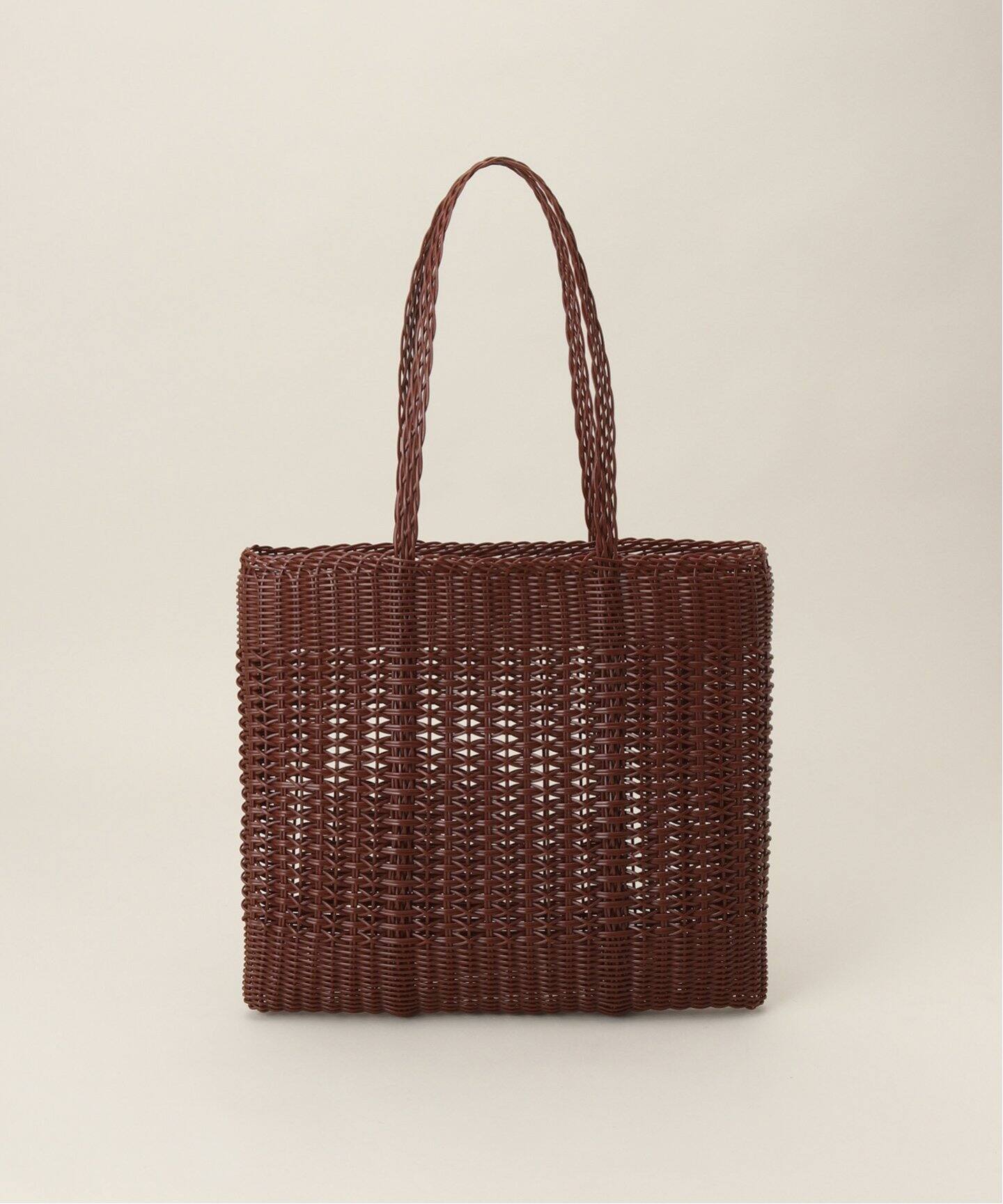 PALOROSA/パロローサ】 KNIT TOTE BAG（かごバッグ）｜L  