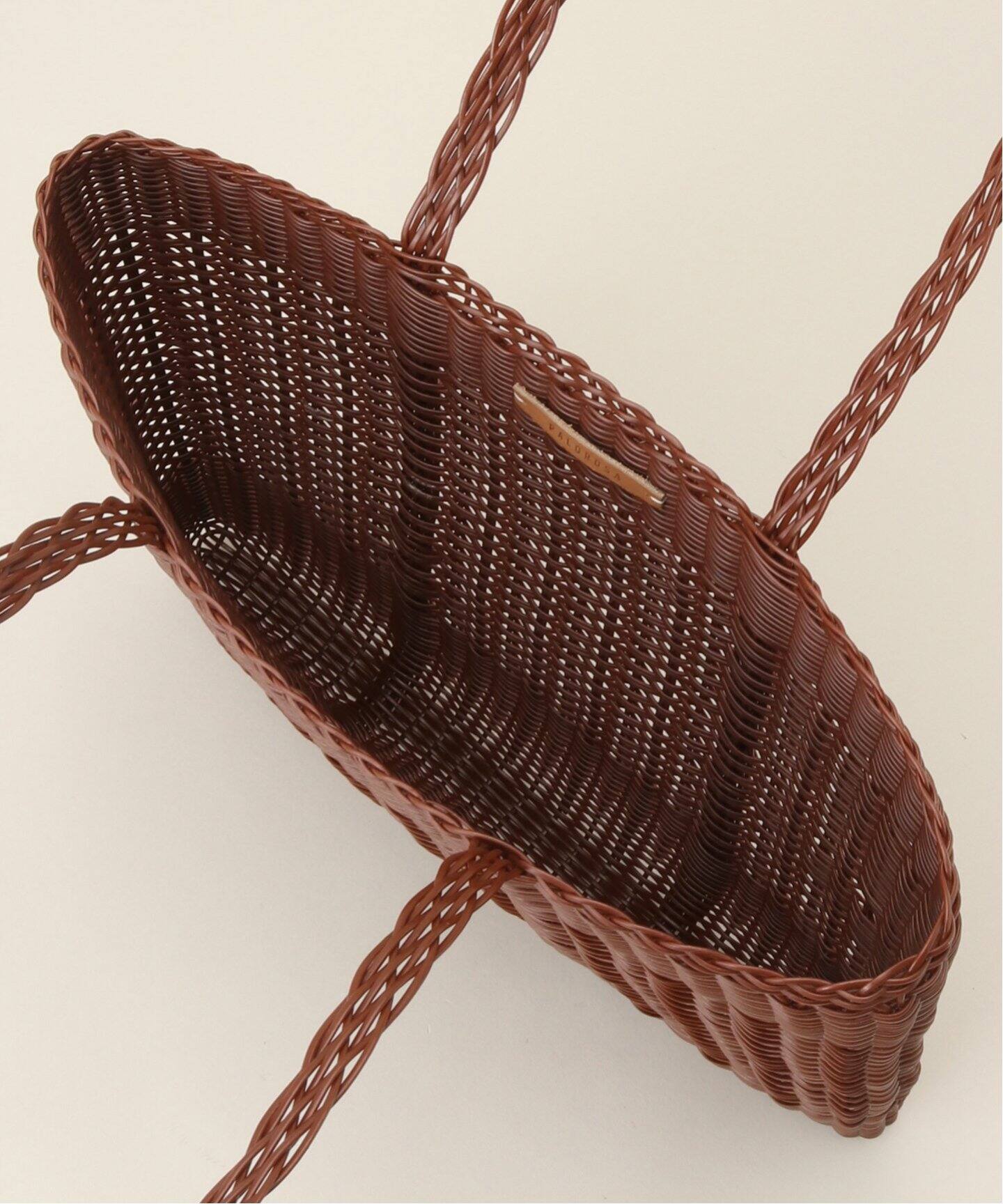 PALOROSA/パロローサ】 KNIT TOTE BAG（かごバッグ）｜L 