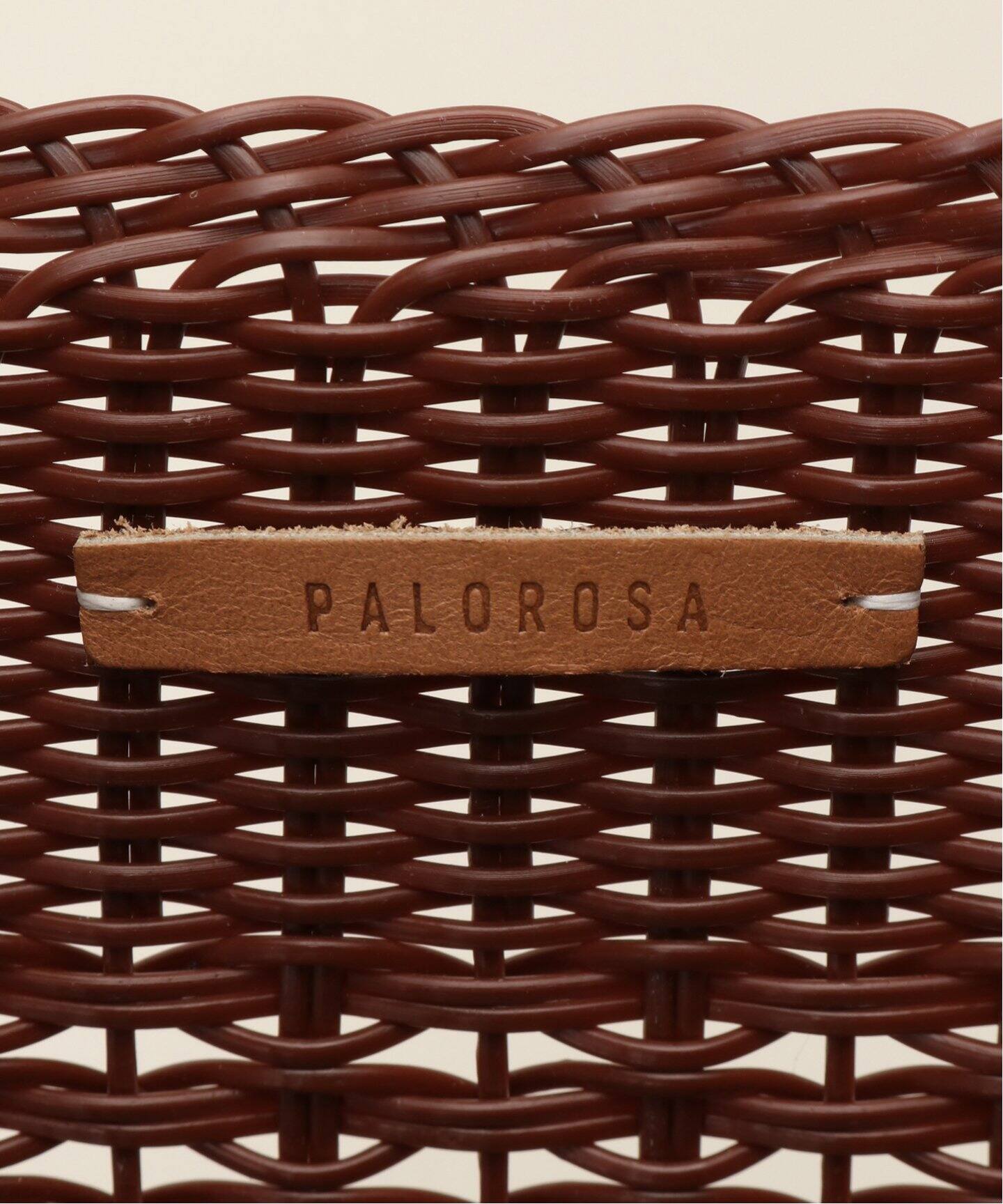 PALOROSA/パロローサ】 KNIT TOTE BAG（かごバッグ）｜L  