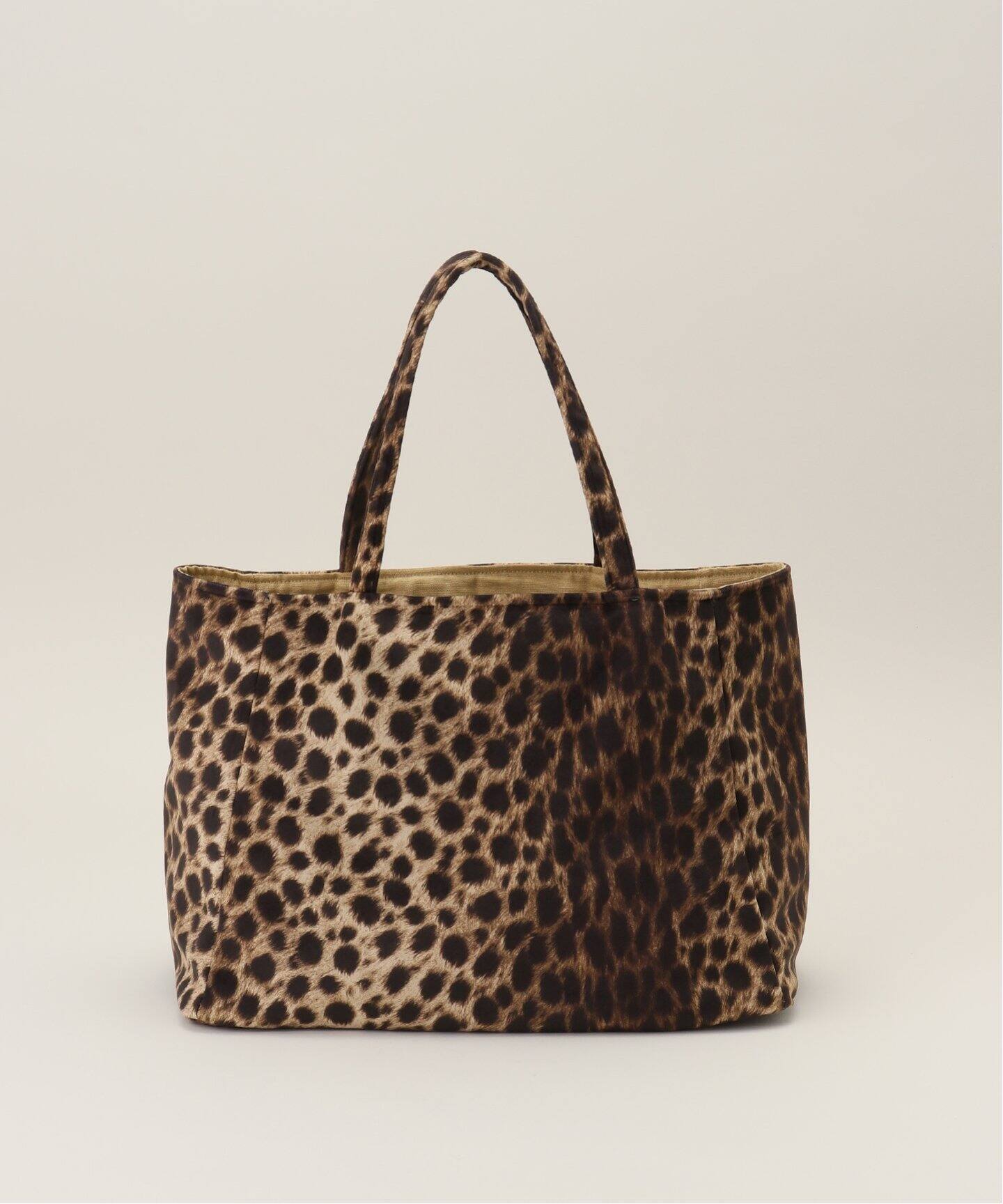 BAZAR ATELIER SABLON/バザール アトリエ サブロン】 LEOPARD TOTE BAG 