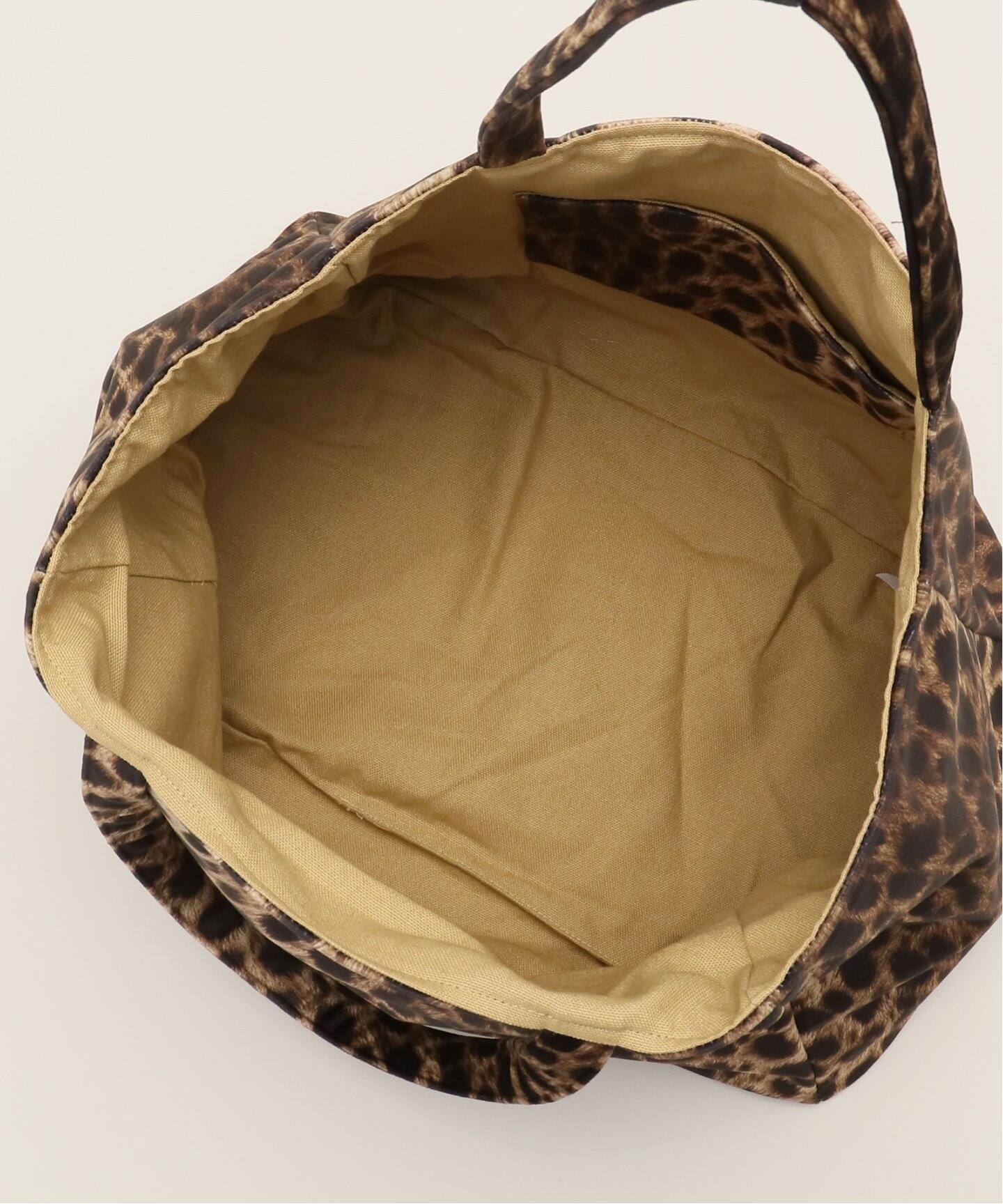 BAZAR ATELIER SABLON/バザール アトリエ サブロン】 LEOPARD TOTE BAG  