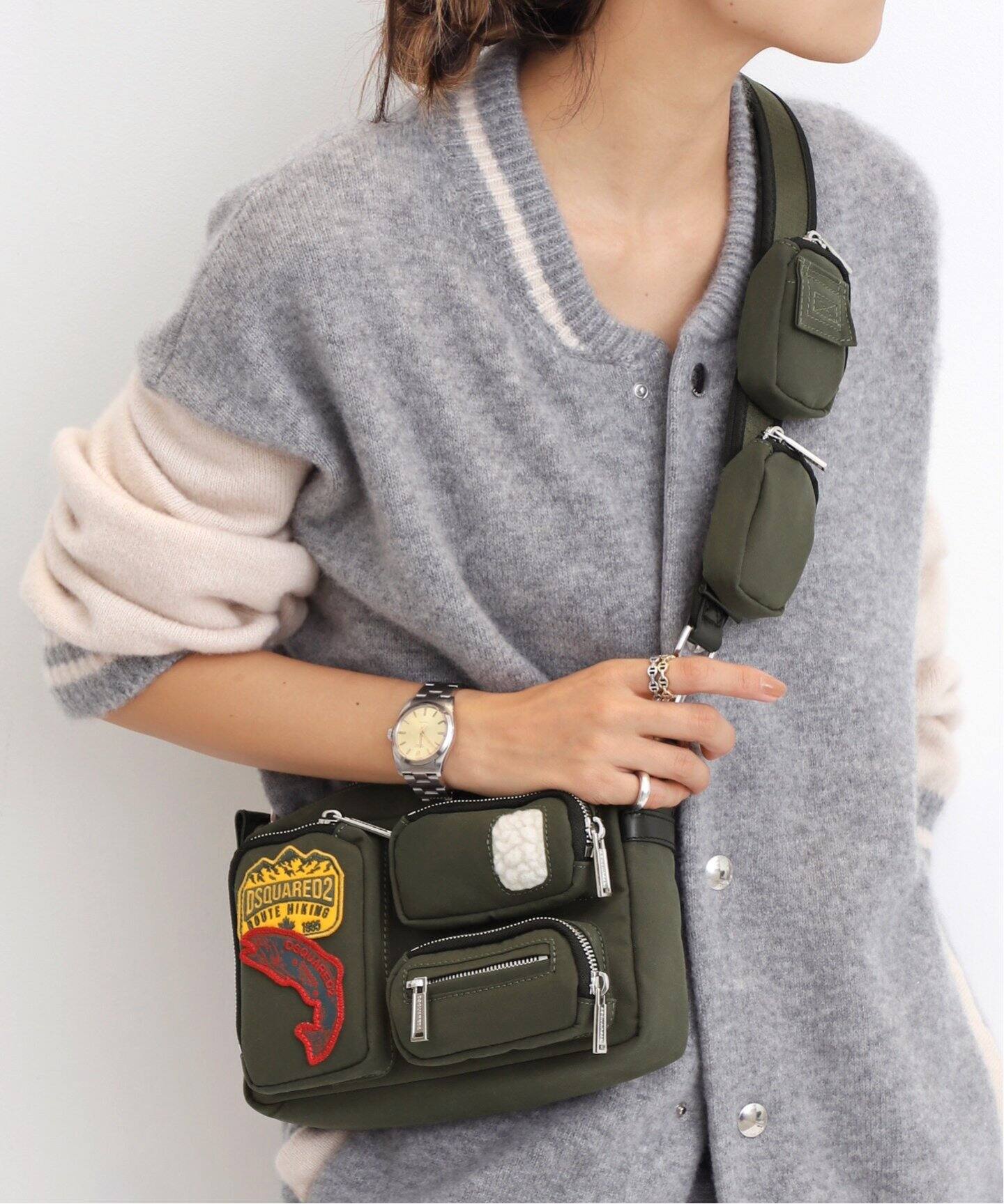 DSQUARED2/ディースクエアード】 Crossbody Bag（ショルダーバッグ 