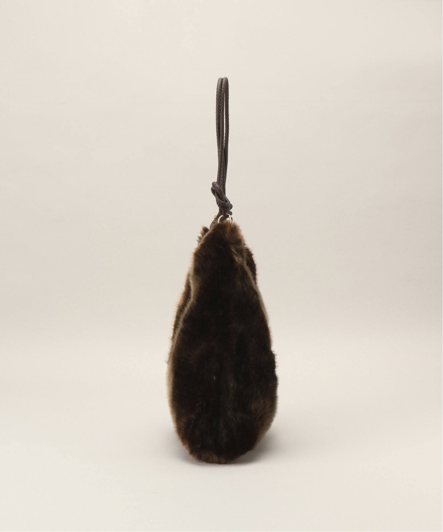A POINT/アーポワン】 MARRON FAKE FUR BAG（ショルダーバッグ