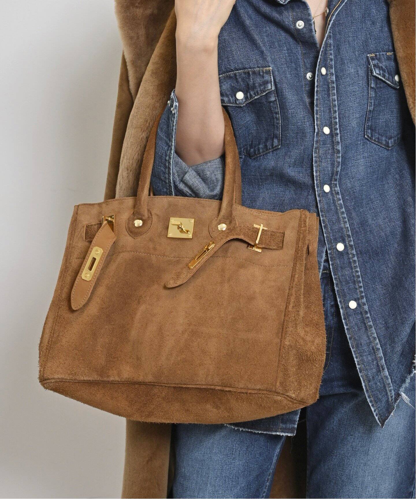 SITA PARANTICA/シータ パランティカ】 SUEDE TOTE BAG（トートバッグ  