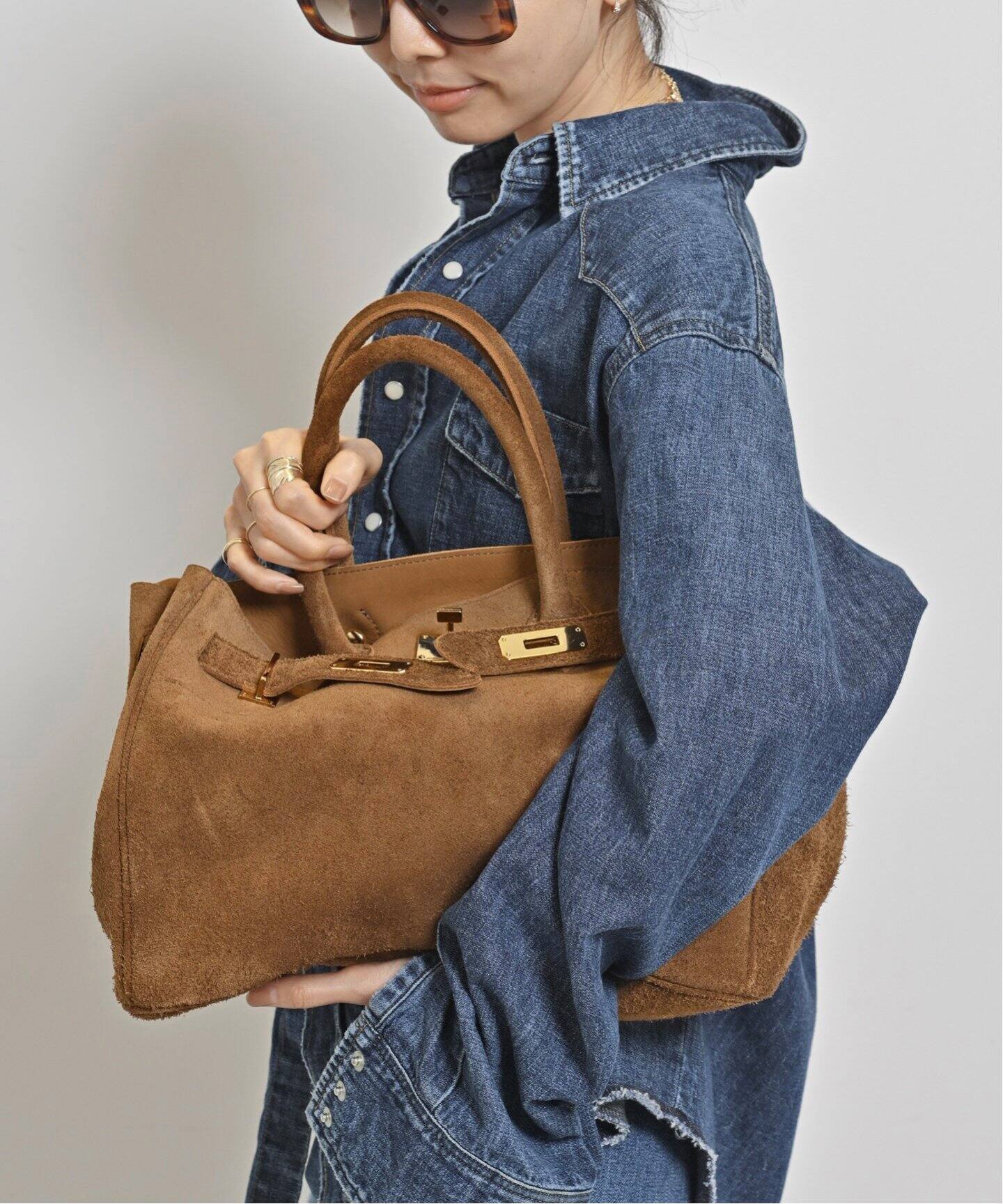 SITA PARANTICA/シータ パランティカ】 SUEDE TOTE BAG（トートバッグ  