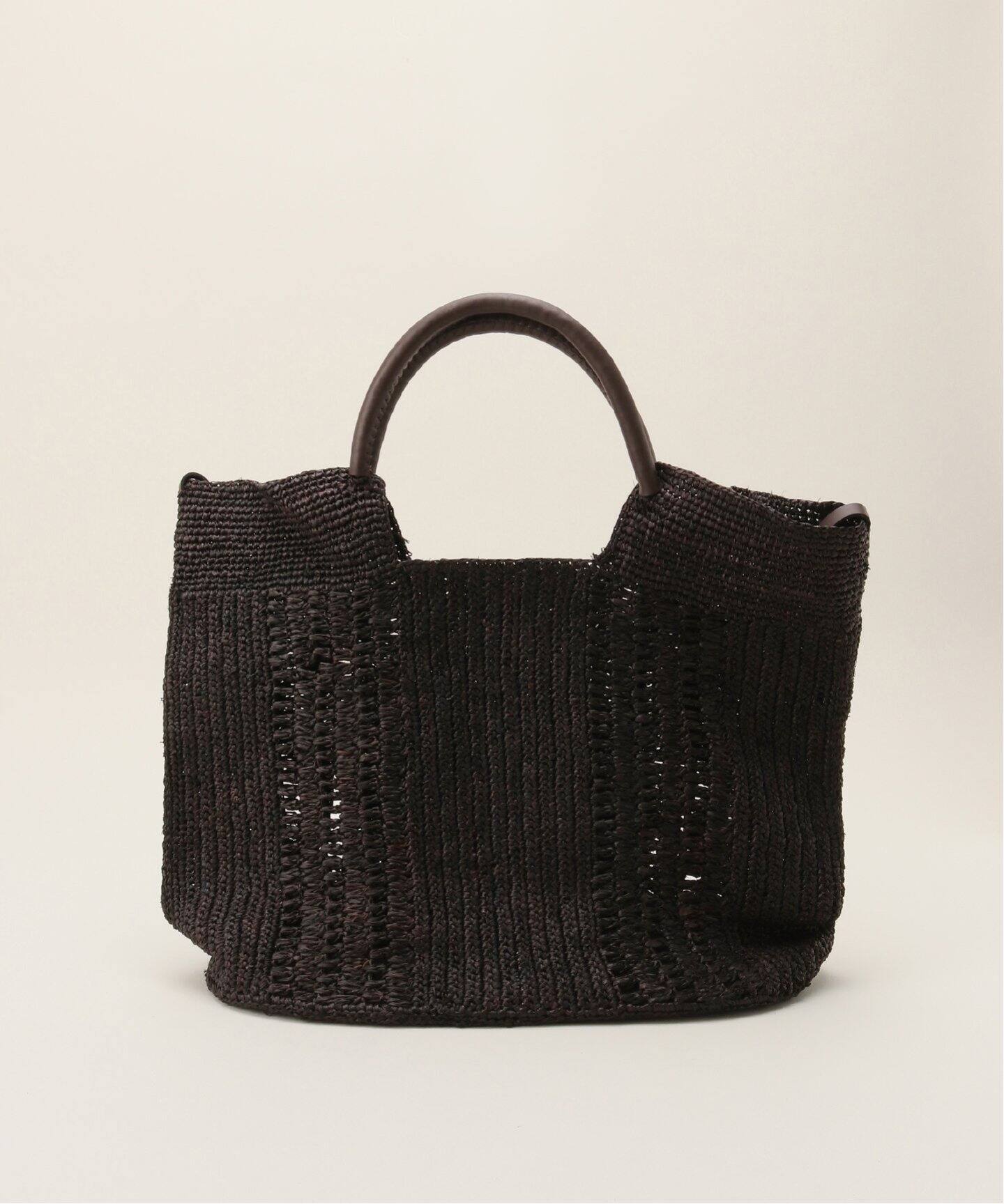 A POINT/アーポワン】 RAPHIA BAG（かごバッグ）｜L
