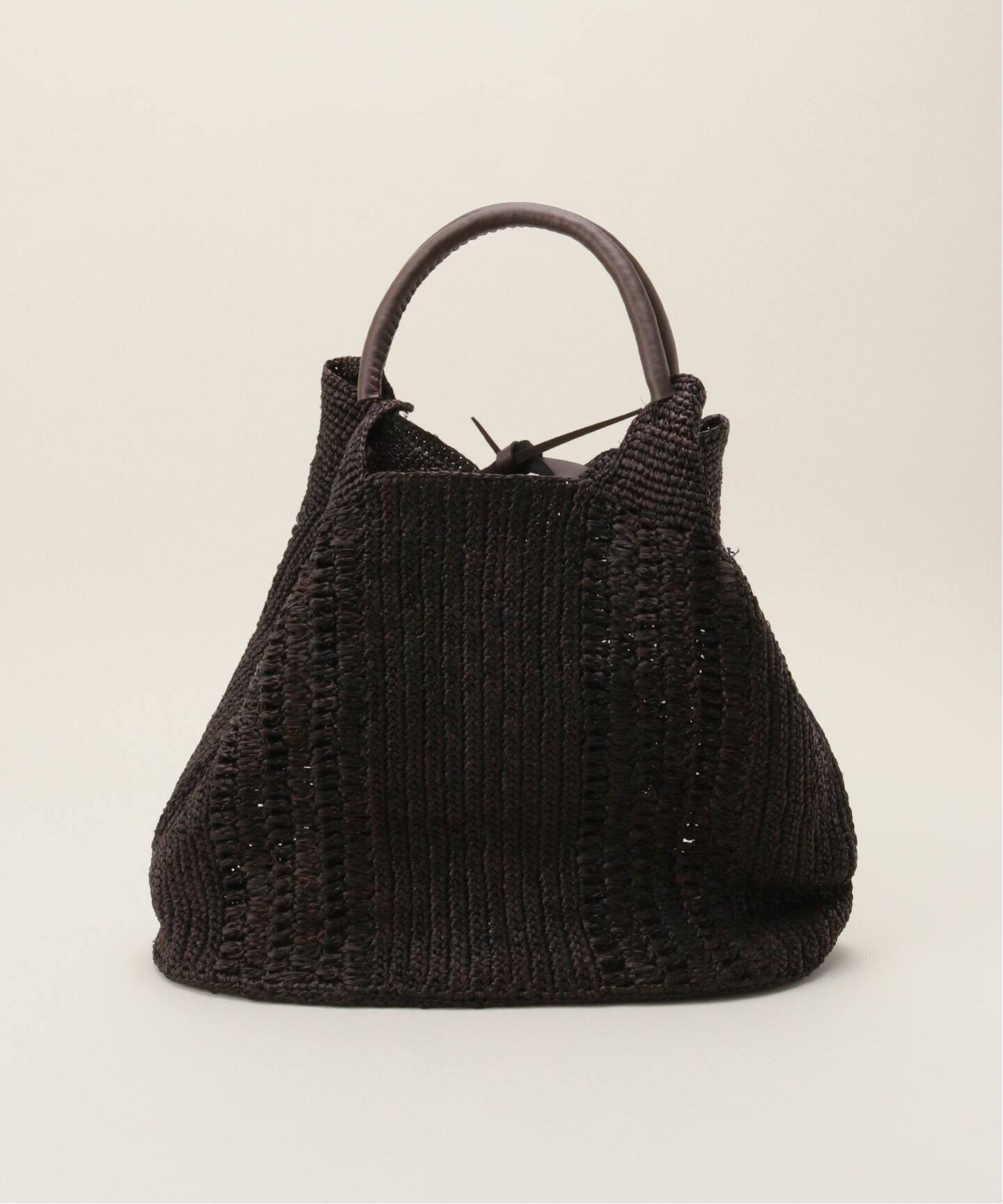 A POINT/アーポワン】 RAPHIA BAG（かごバッグ）｜L
