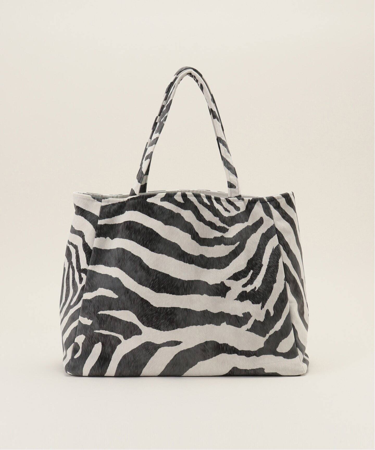 BAZAR ATELIER SABLON/バザール アトリエ サブロン】 ZEBRA TOTE BAG  