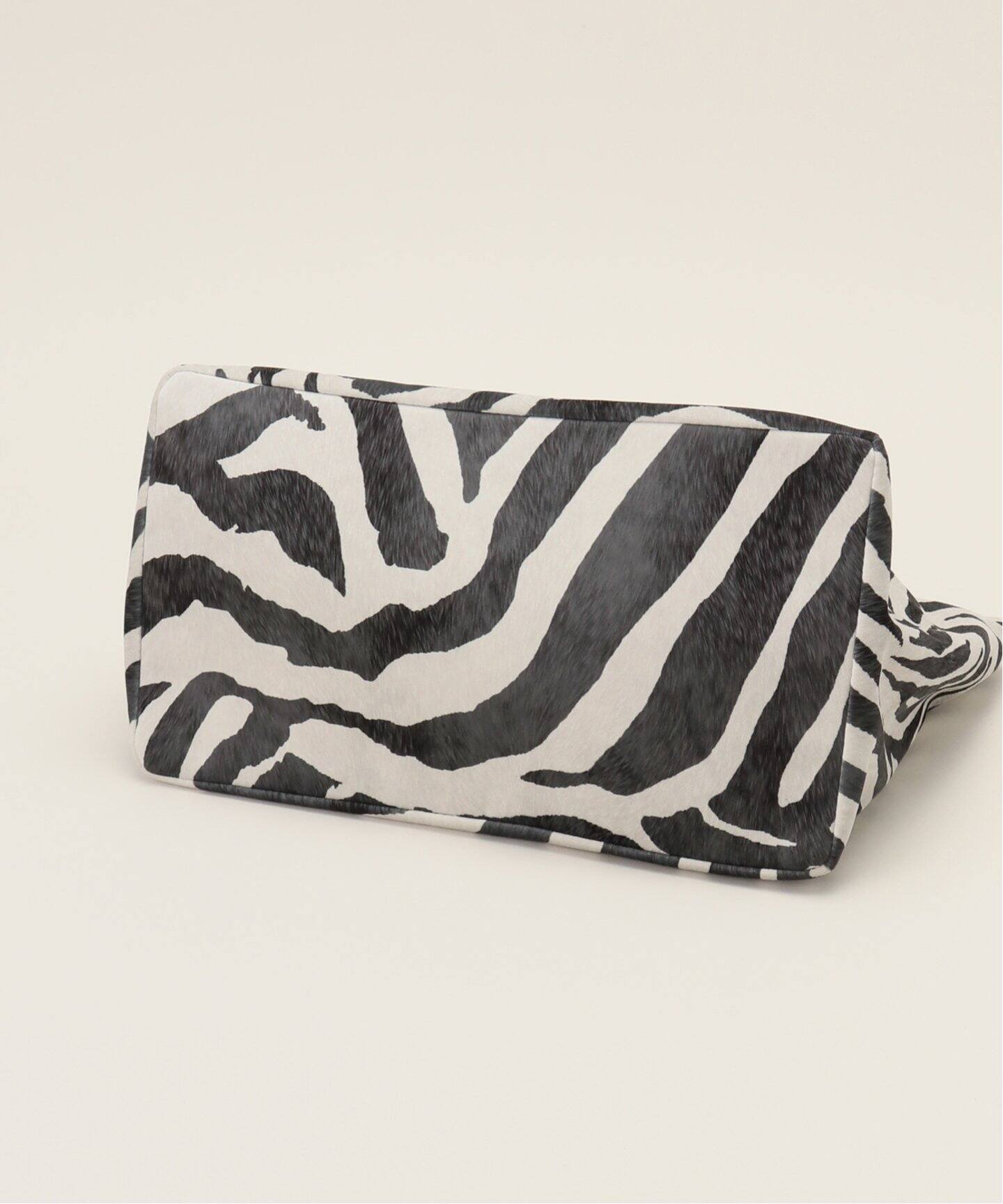 BAZAR ATELIER SABLON/バザール アトリエ サブロン】 ZEBRA TOTE BAG 