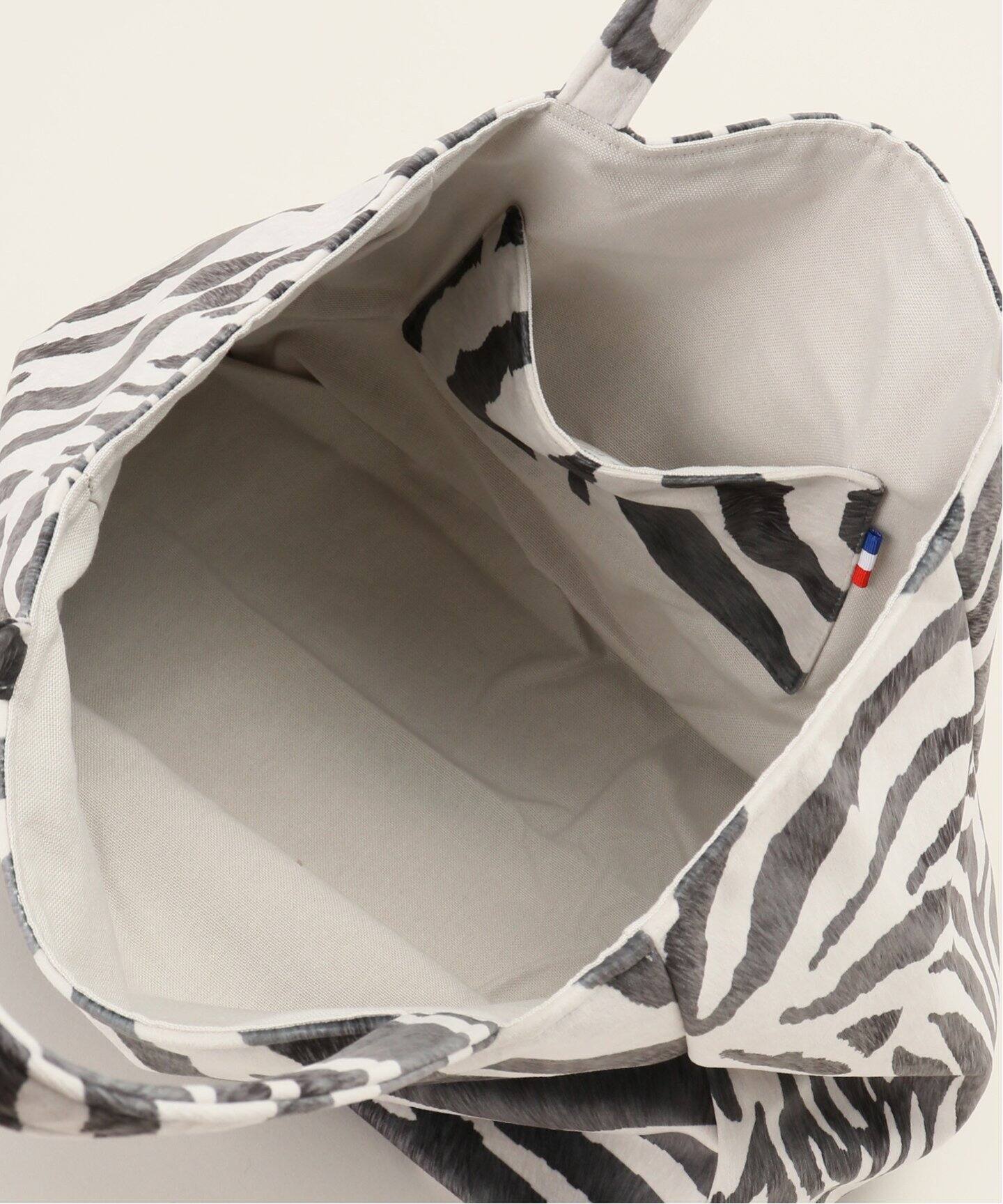 BAZAR ATELIER SABLON/バザール アトリエ サブロン】 ZEBRA TOTE BAG  