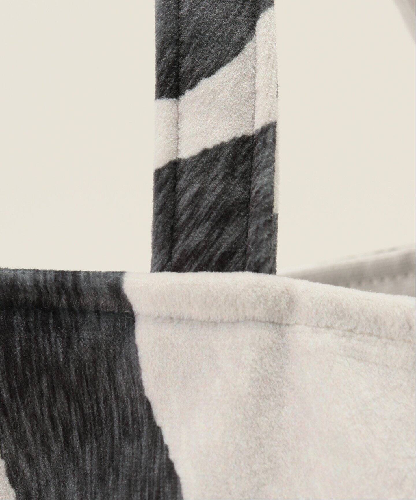 BAZAR ATELIER SABLON/バザール アトリエ サブロン】 ZEBRA TOTE BAG 