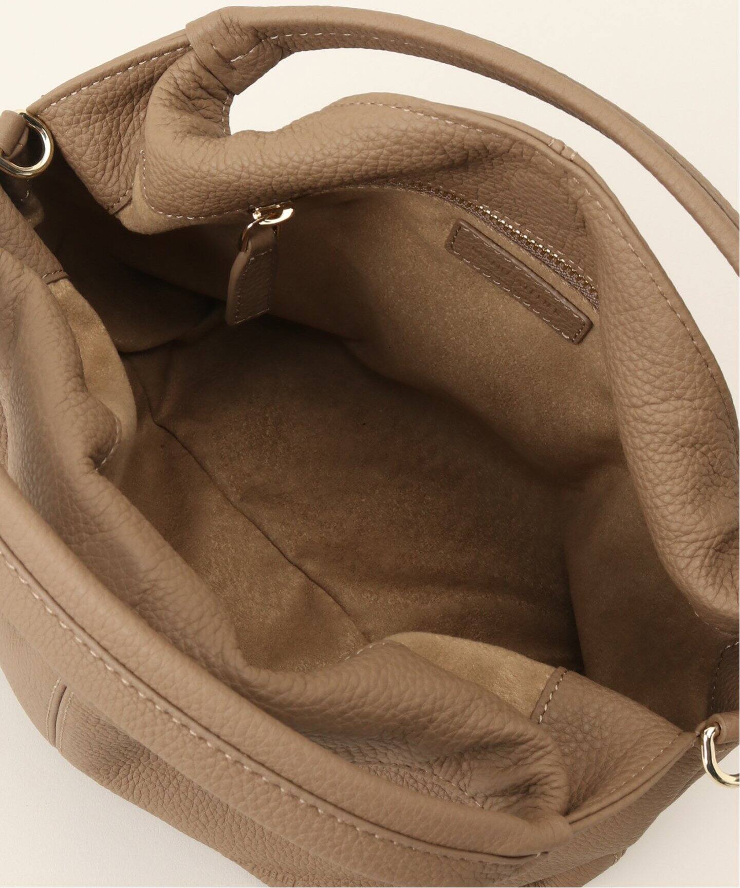 MANU ATELIER/マニュ アトリエ】グレインレザーバッグ（ハンドバッグ  