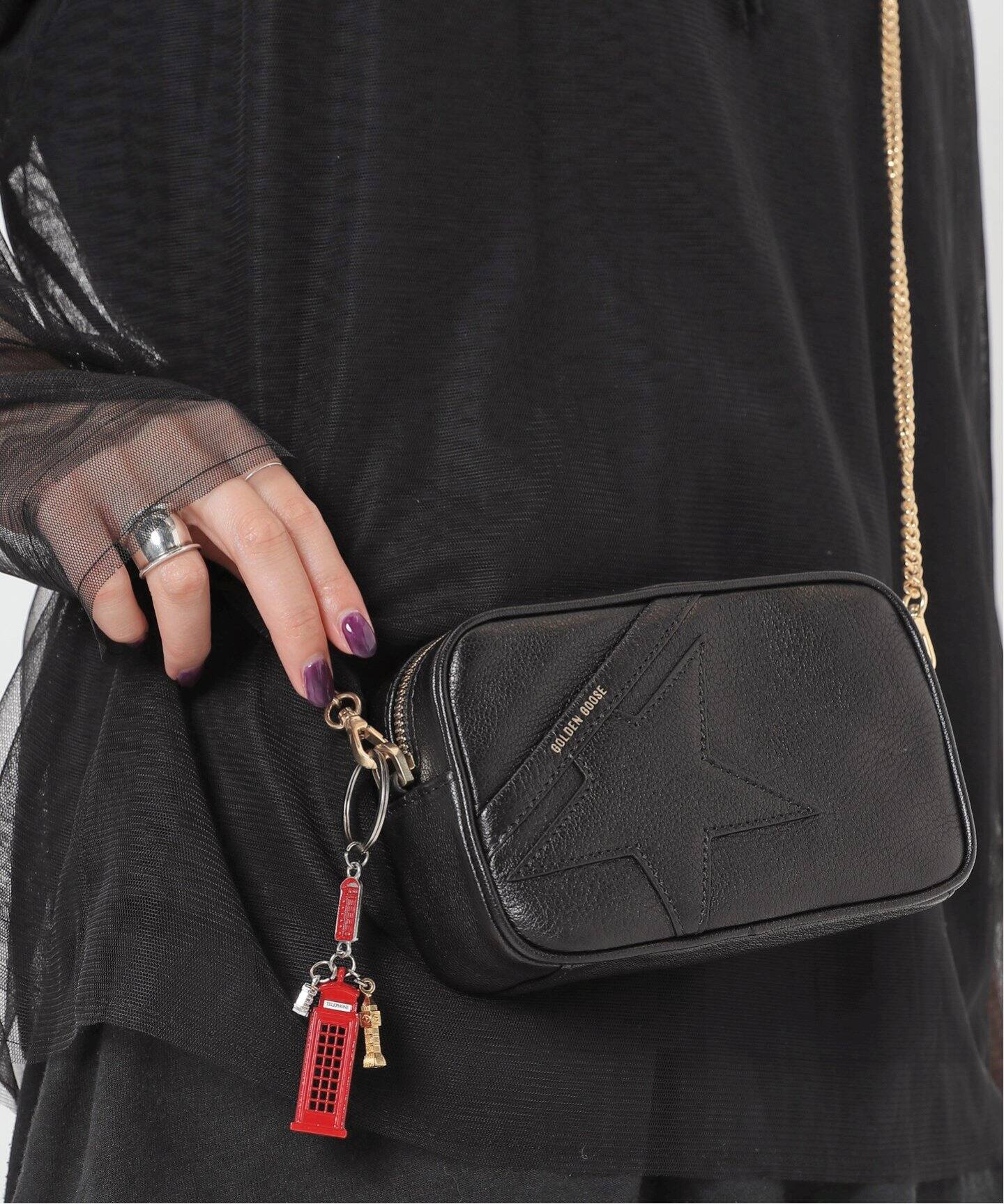 GOLDEN GOOSE / ゴールデングース】MINI STAR BAG（ショルダーバッグ  