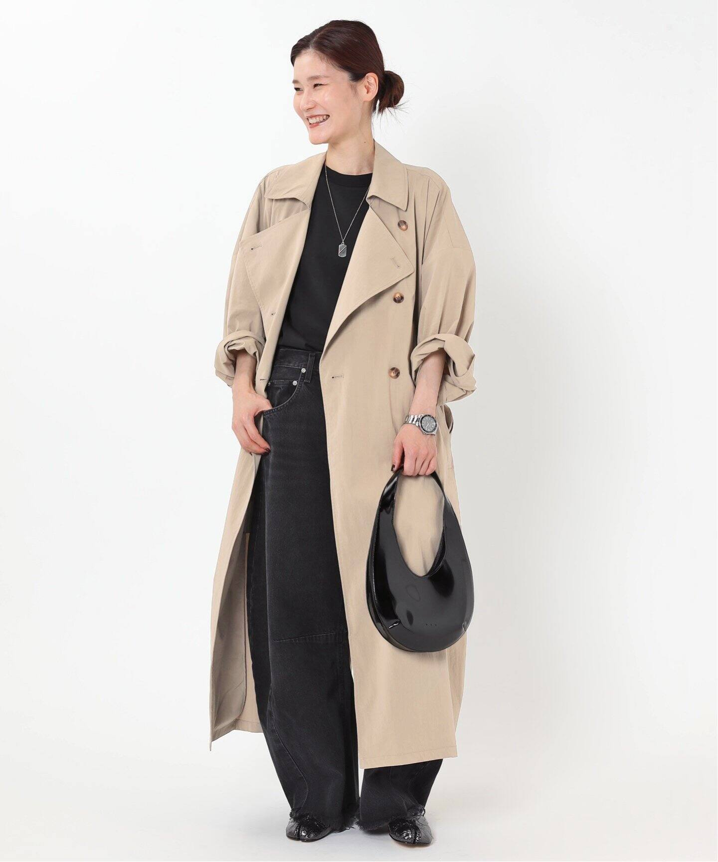 AESTHER EKME/エスター・エクミ】OPAL BAG (patent)（ハンドバッグ 
