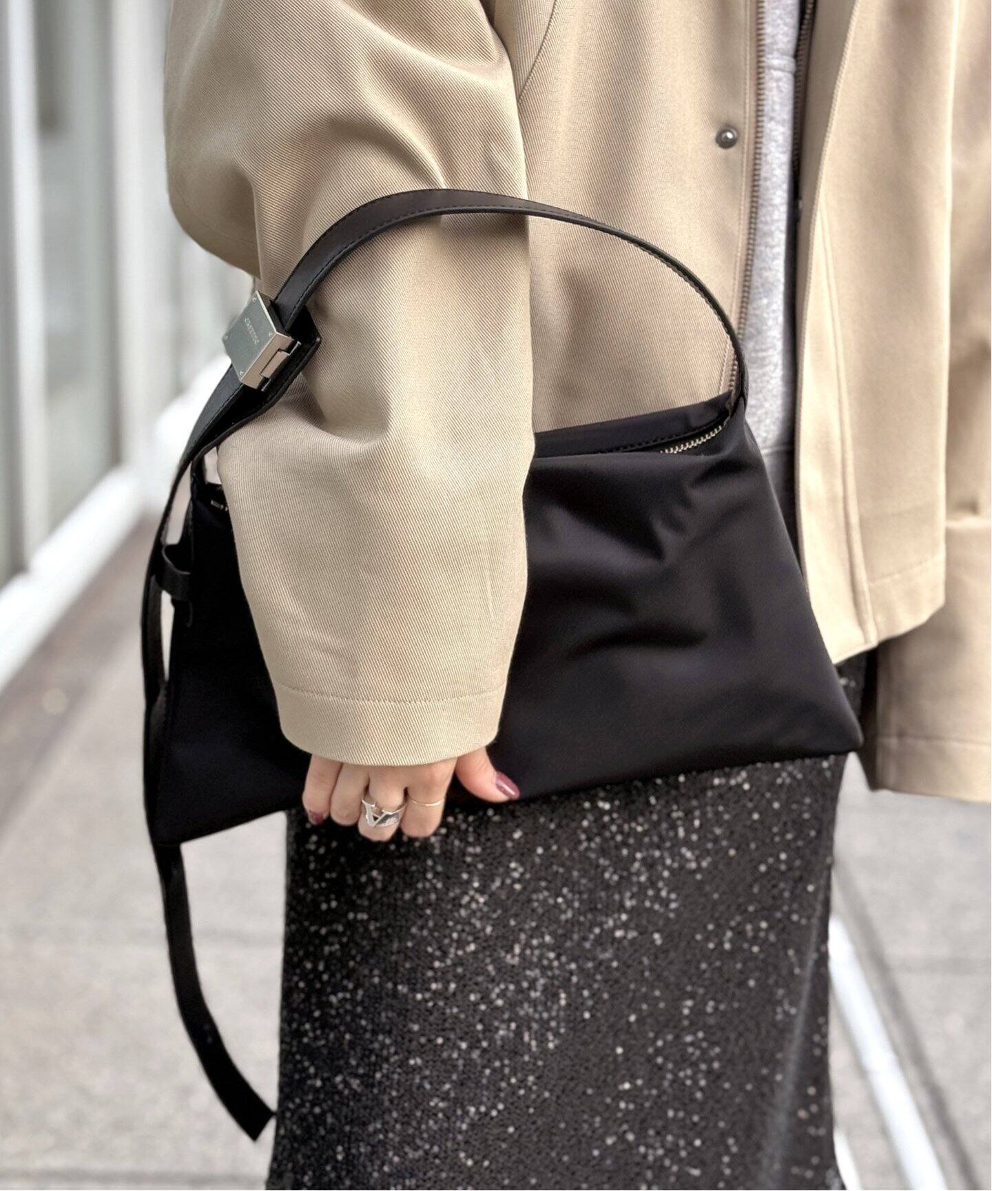 ORSETTO/オルセット】ナイロンショルダーバッグ（ショルダーバッグ  