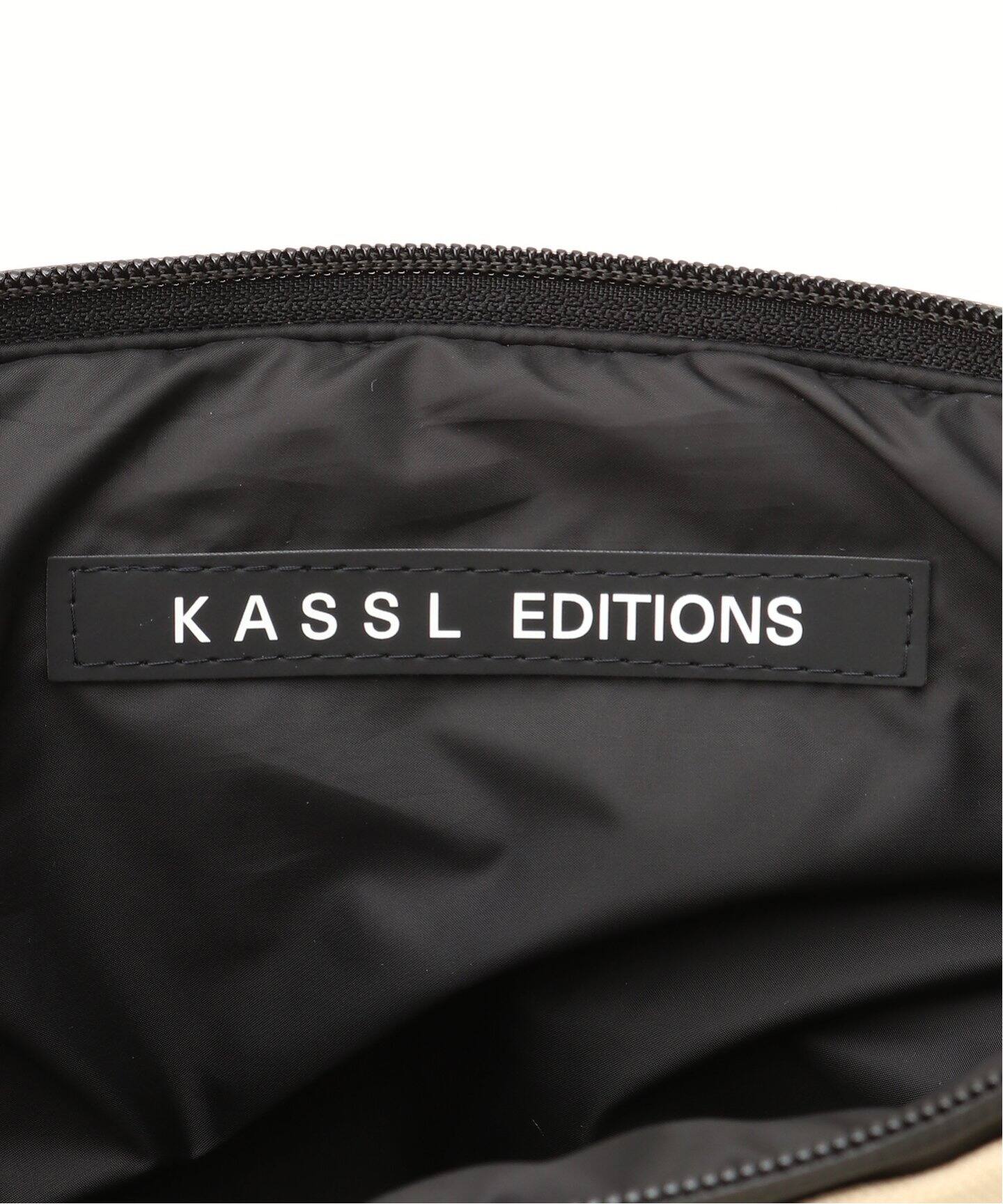 KASSL EDITIONS/カッスル エディションズ】Pouch canvas（クラッチ 