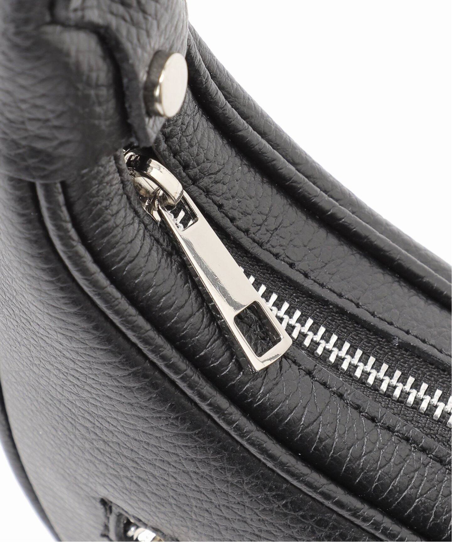 AULENTTI/オウレンティ】チェーンハーフムーンバッグ（ショルダー  