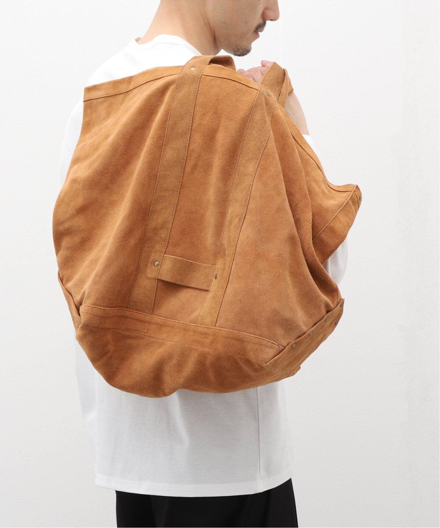 SEVEN BY SEVEN / セブンバイセブン】LEATHER TOTE BAG -Cow split 