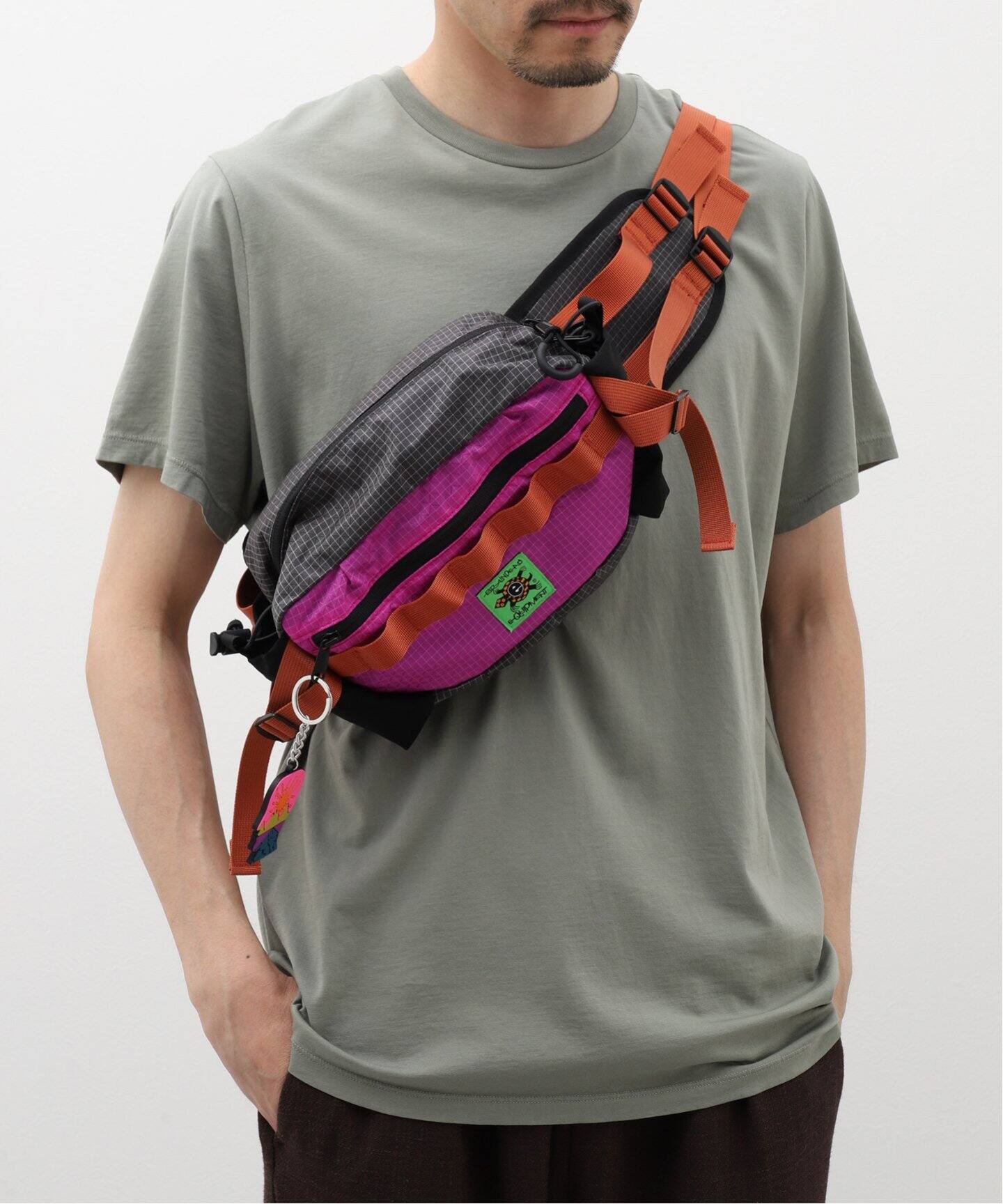 BRAIN DEAD / ブレインデッド EQUIPMENT HIP BAG BDF23T00003631WH01 