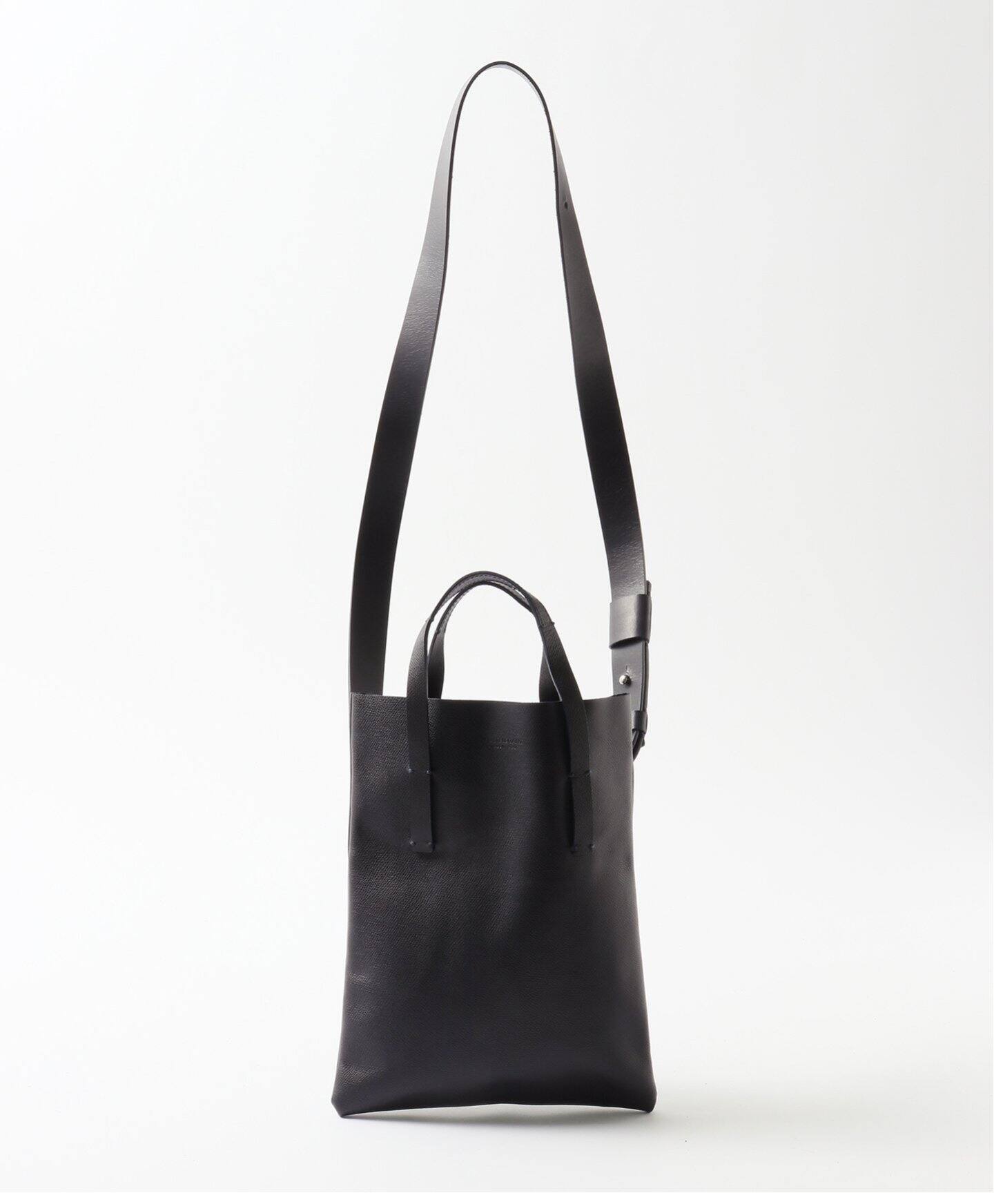 POSTELEGANT / ポステレガント Cow Leather Belted Bag SA NO0126 