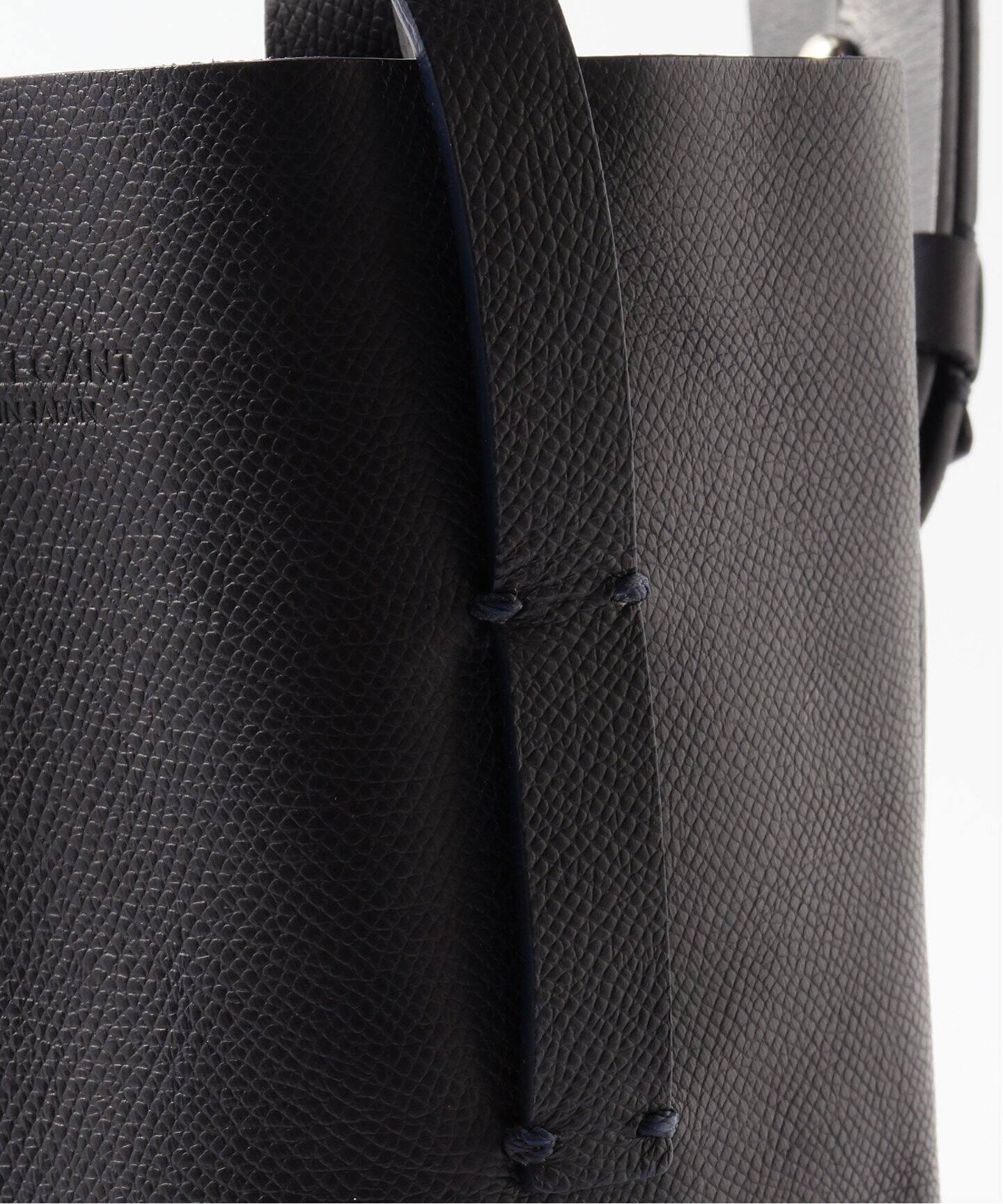 POSTELEGANT / ポステレガント Cow Leather Belted Bag SA