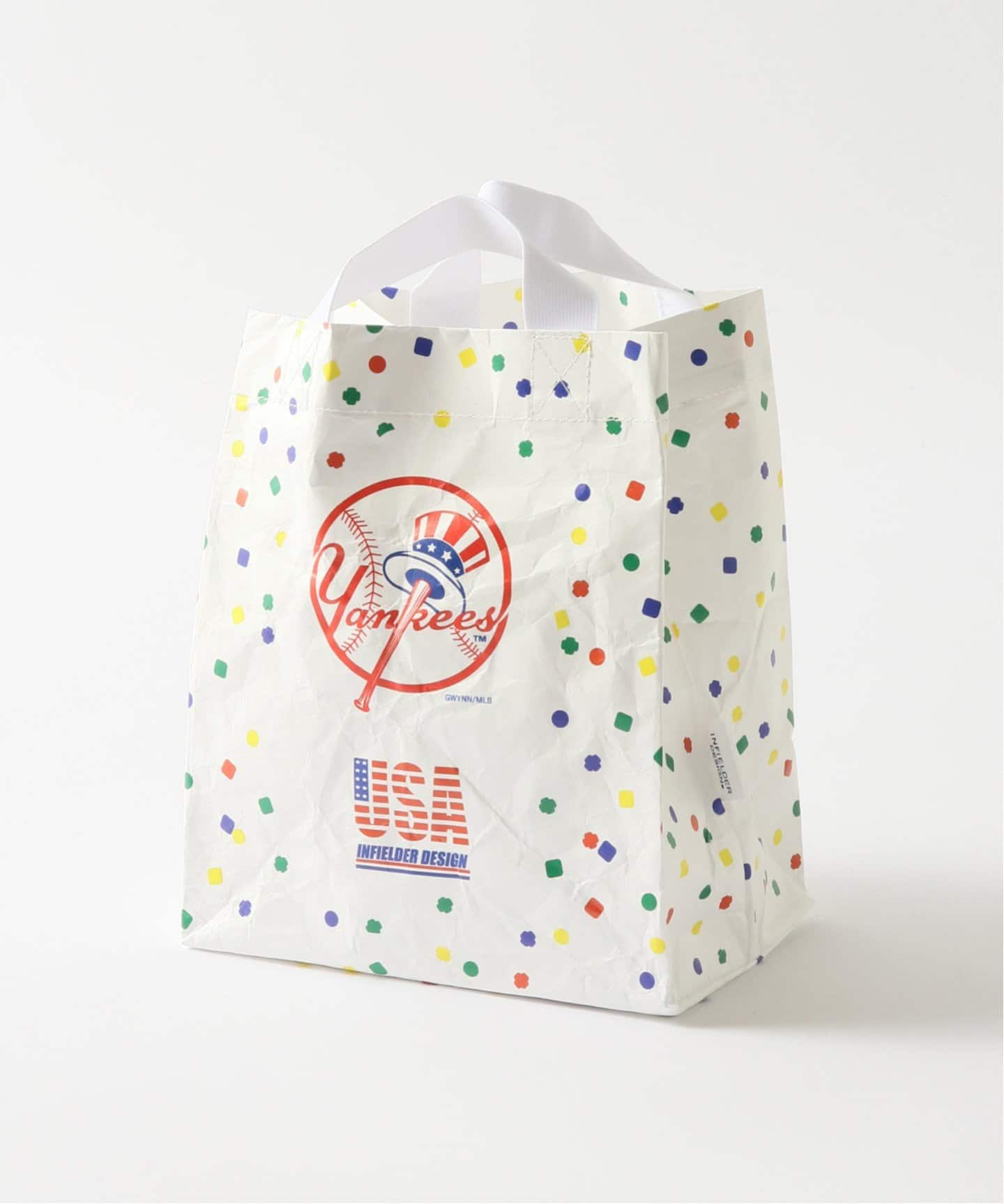 INFIELDER DESIGN×MLB：MLB インフェルダーデザイン　トート INFIELDER DESIGN ショルダーバッグ DESIGN/インフィルダー