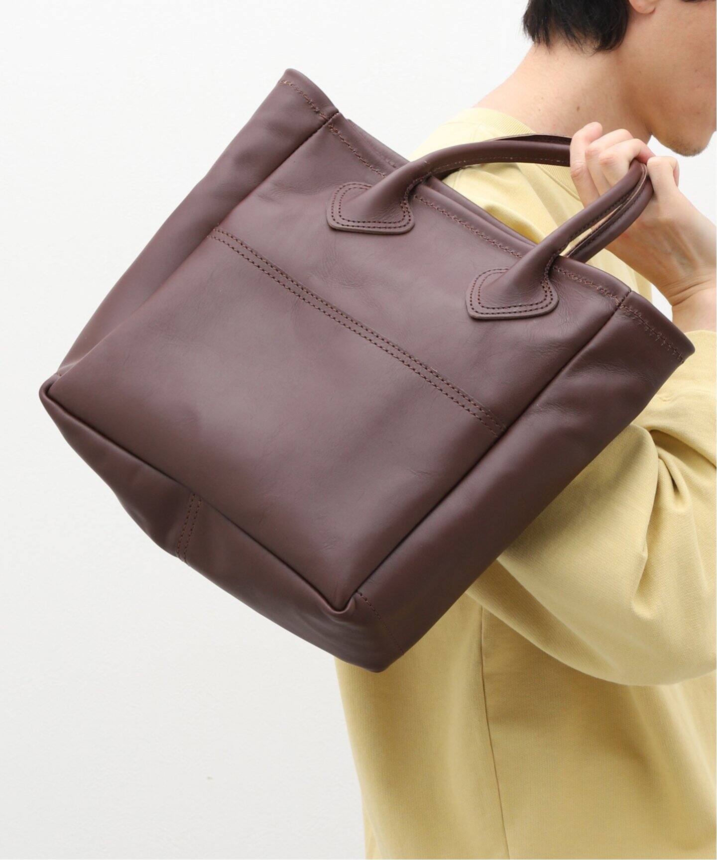 HERITAGE LEATHER / ヘリテイジレザー】別注 LEATHER TOTE（トート 