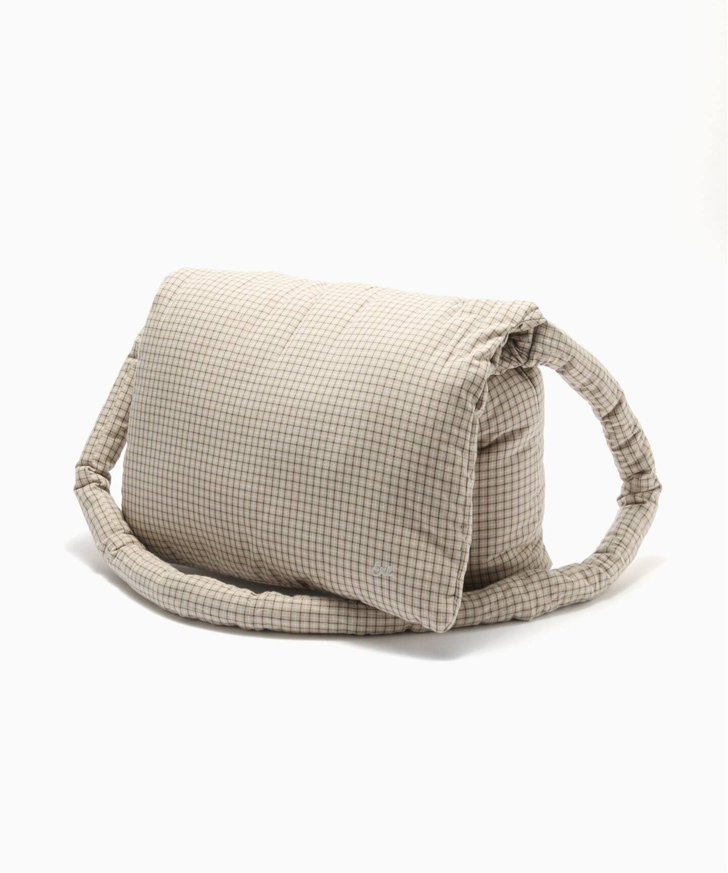ERL / イーアールエル】UNISEX PLAID MESSENGER BAG WOVEN（その他 