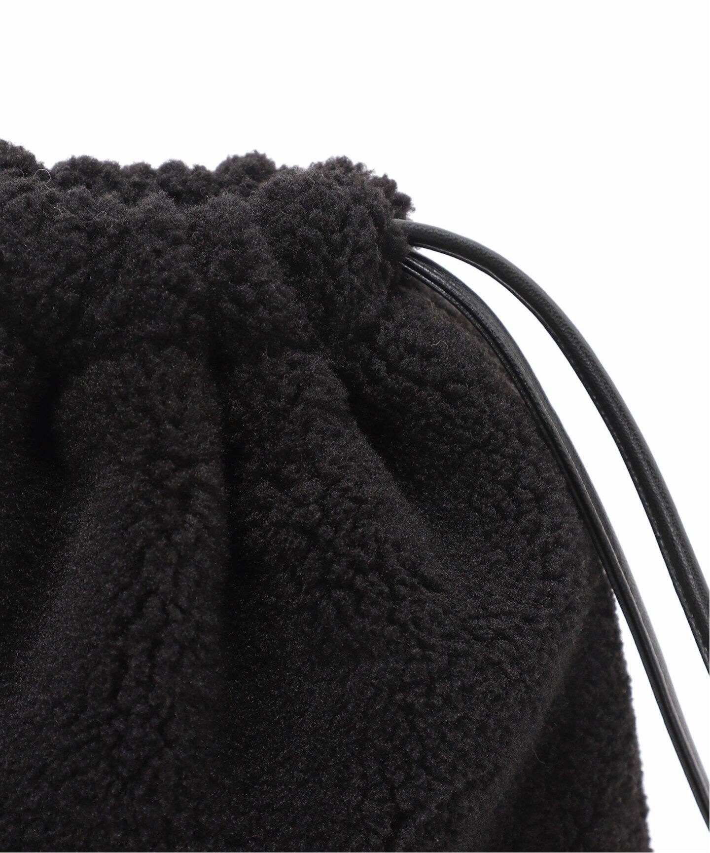 ボア巾着バッグ（ショルダーバッグ）｜B.C STOCK（ベーセーストック