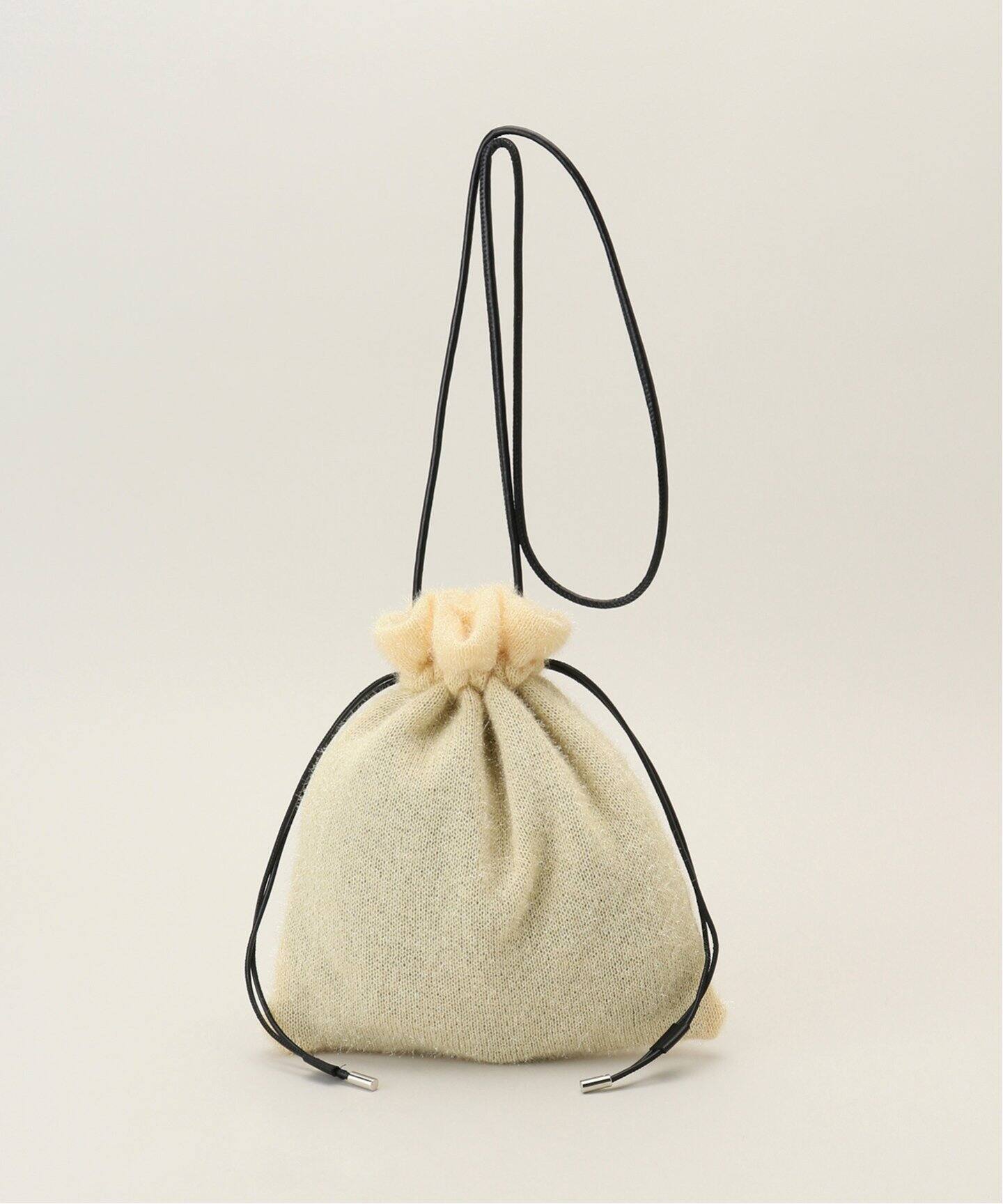 ラメニット巾着BAG