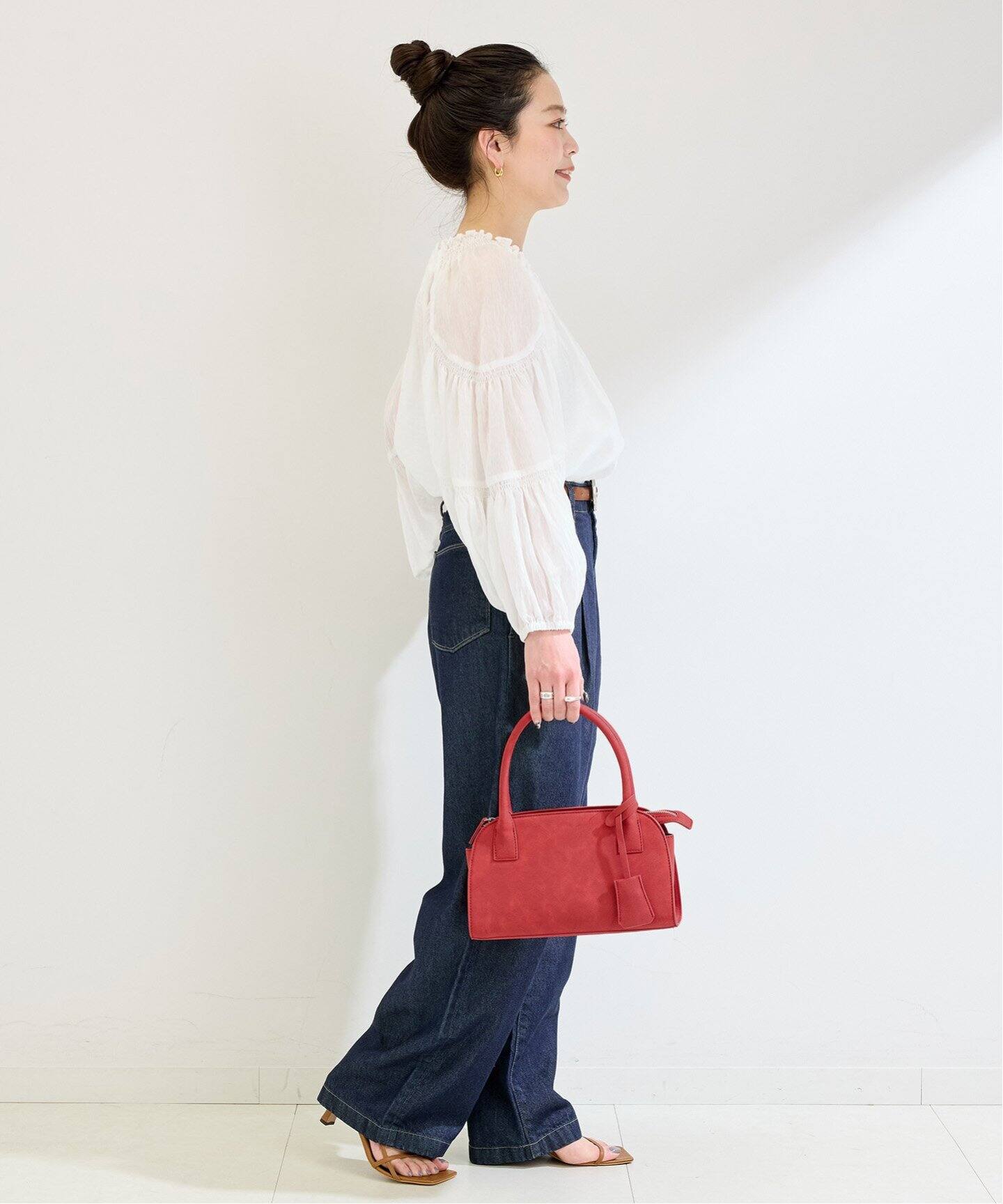 スエード調ボストンBAG（ボストンバッグ）｜B.C STOCK（ベーセー 