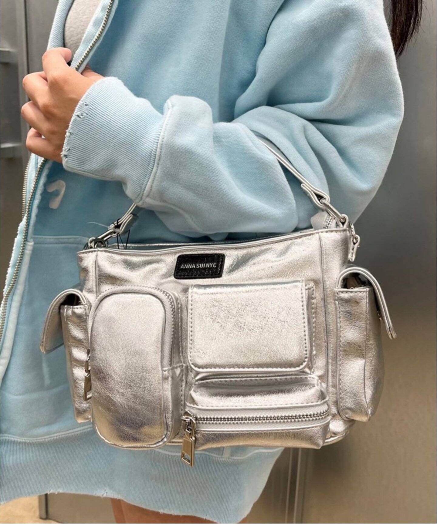 追加【ANNA SUI NYC/ アナスイエヌワイシー】マルチポケットチビバッグ  