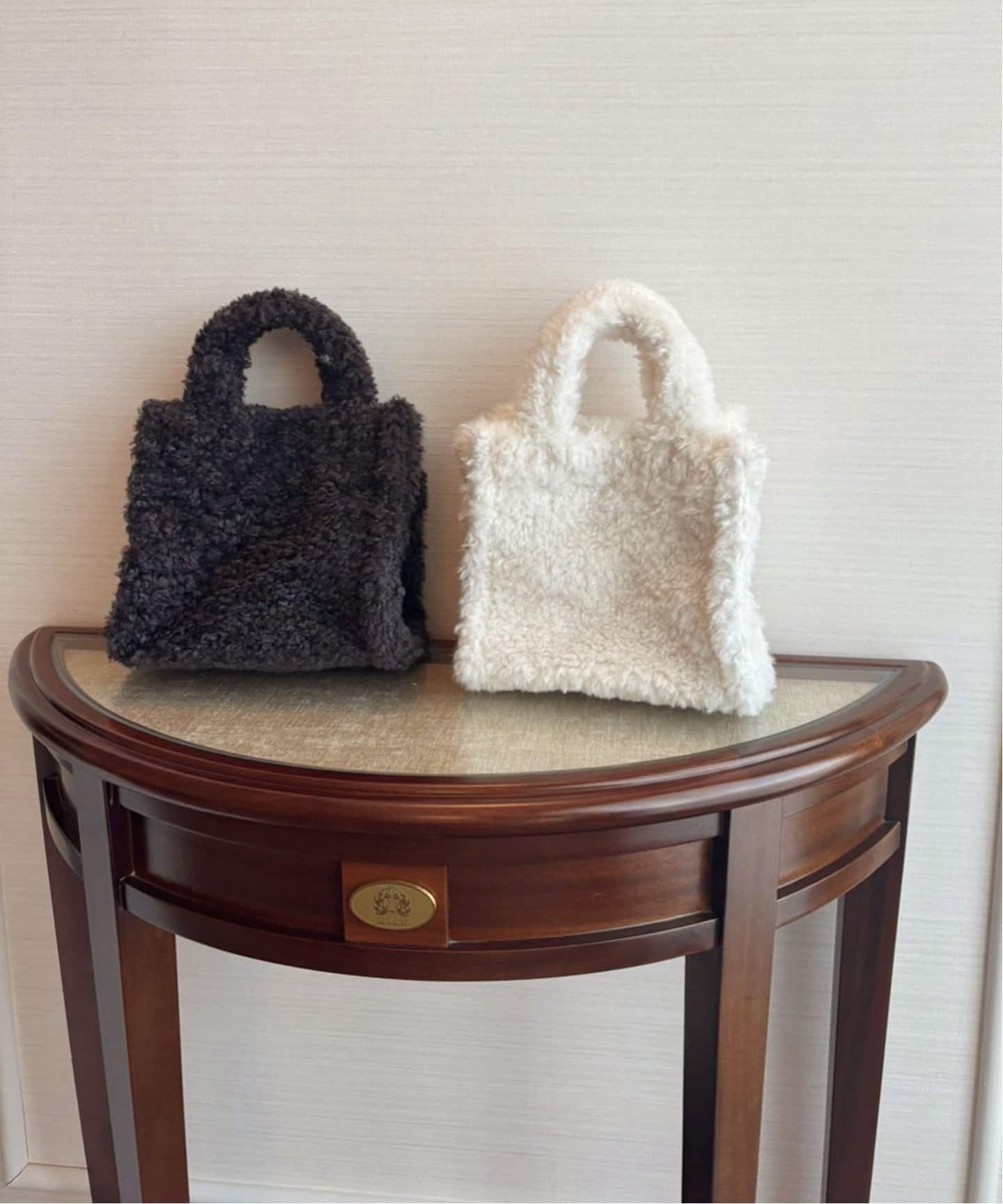 フェイクファーミニハンドルバッグ（その他バッグ）｜EDIT.FOR