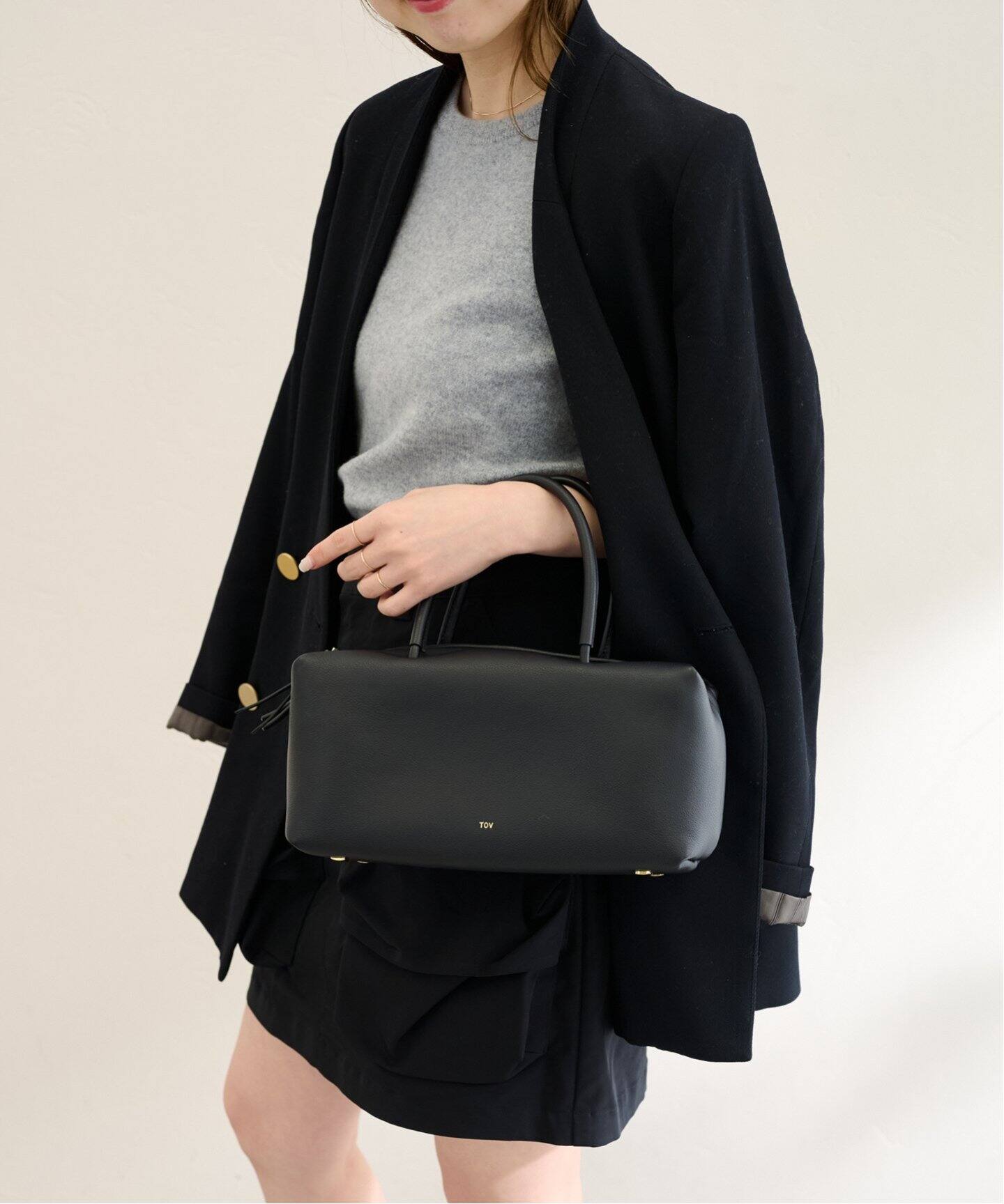TOV CONNIE WIDE ハンドバッグ