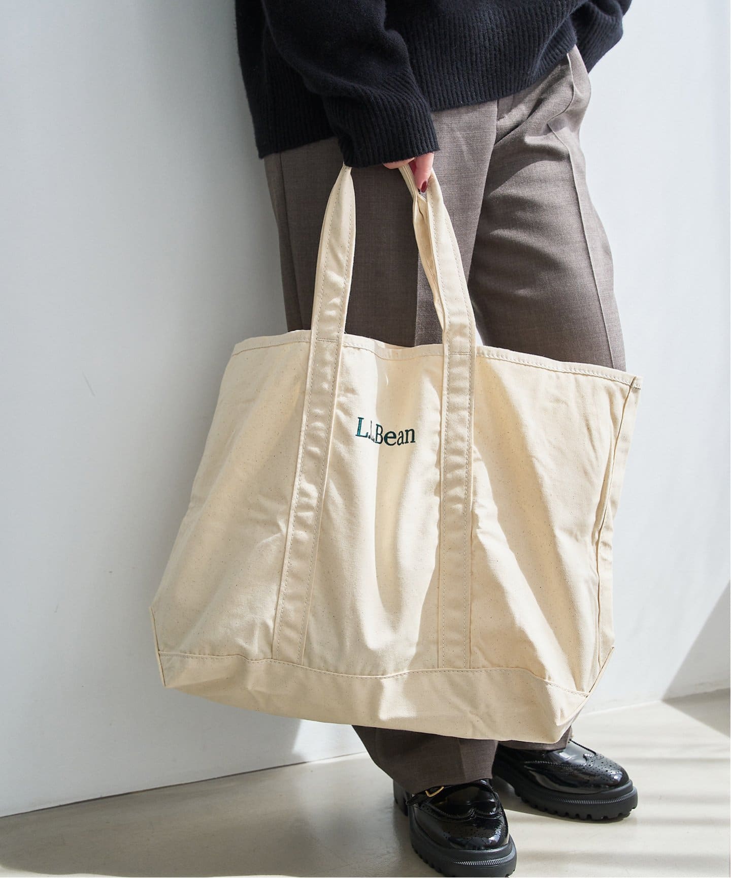 短期間出品。アパルトモンL.L.ビーンキャンバストートバッグ Largeサイズ L.L.Bean Boat And Tote Large – V.A. TOKYO ONLINE STORE