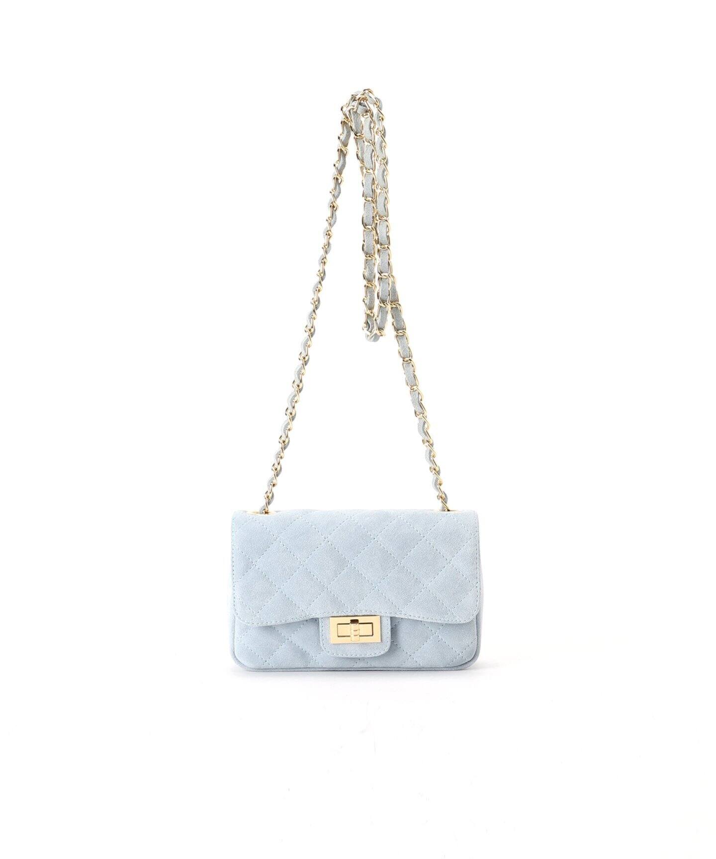 MILOS/ミロス SUEDE CHAINバッグ（ショルダーバッグ）｜LE TALON（ル  