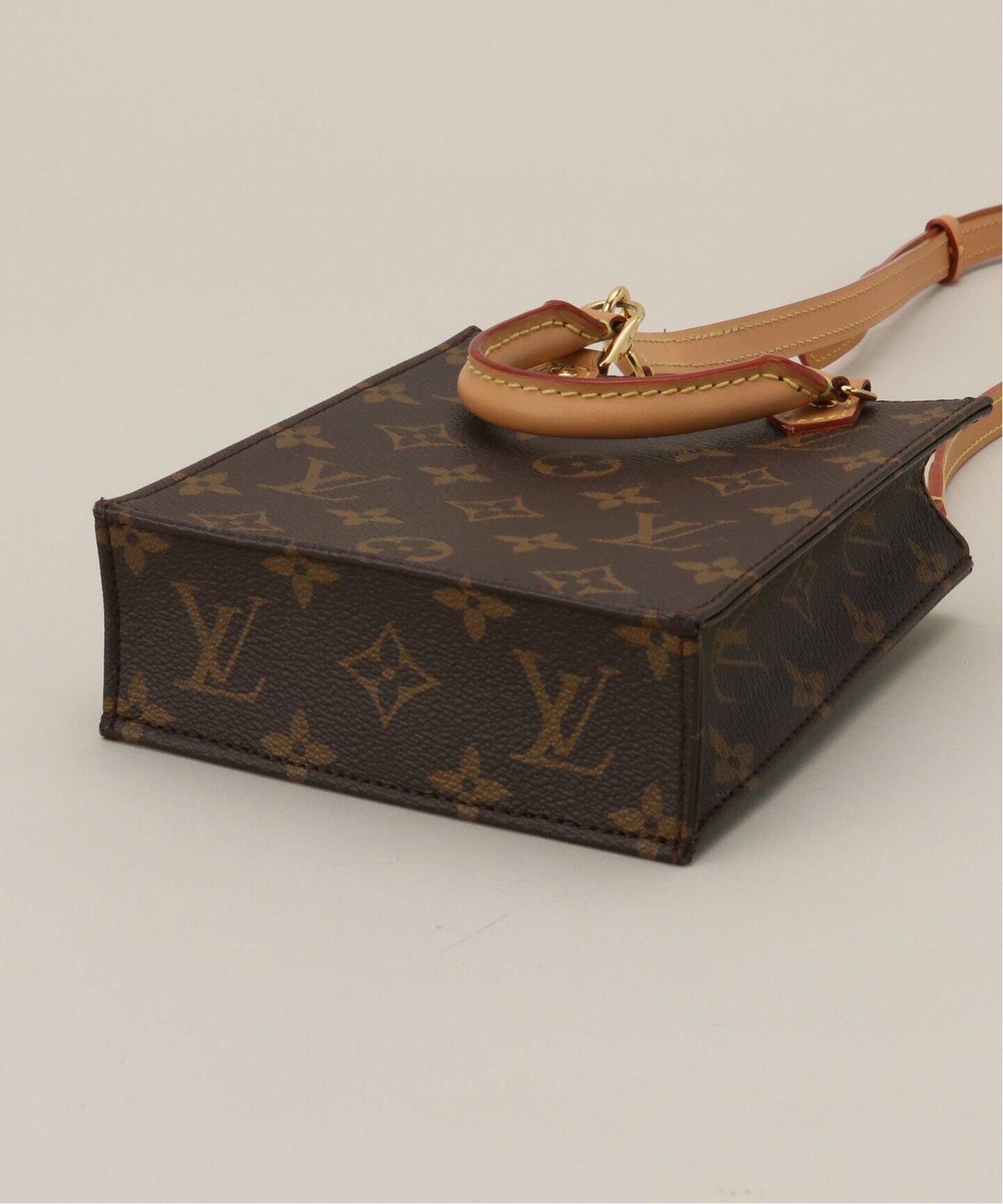 LOUIS VUITTON/ルイ ヴィトン】Petite Sac Plat（ショルダーバッグ 
