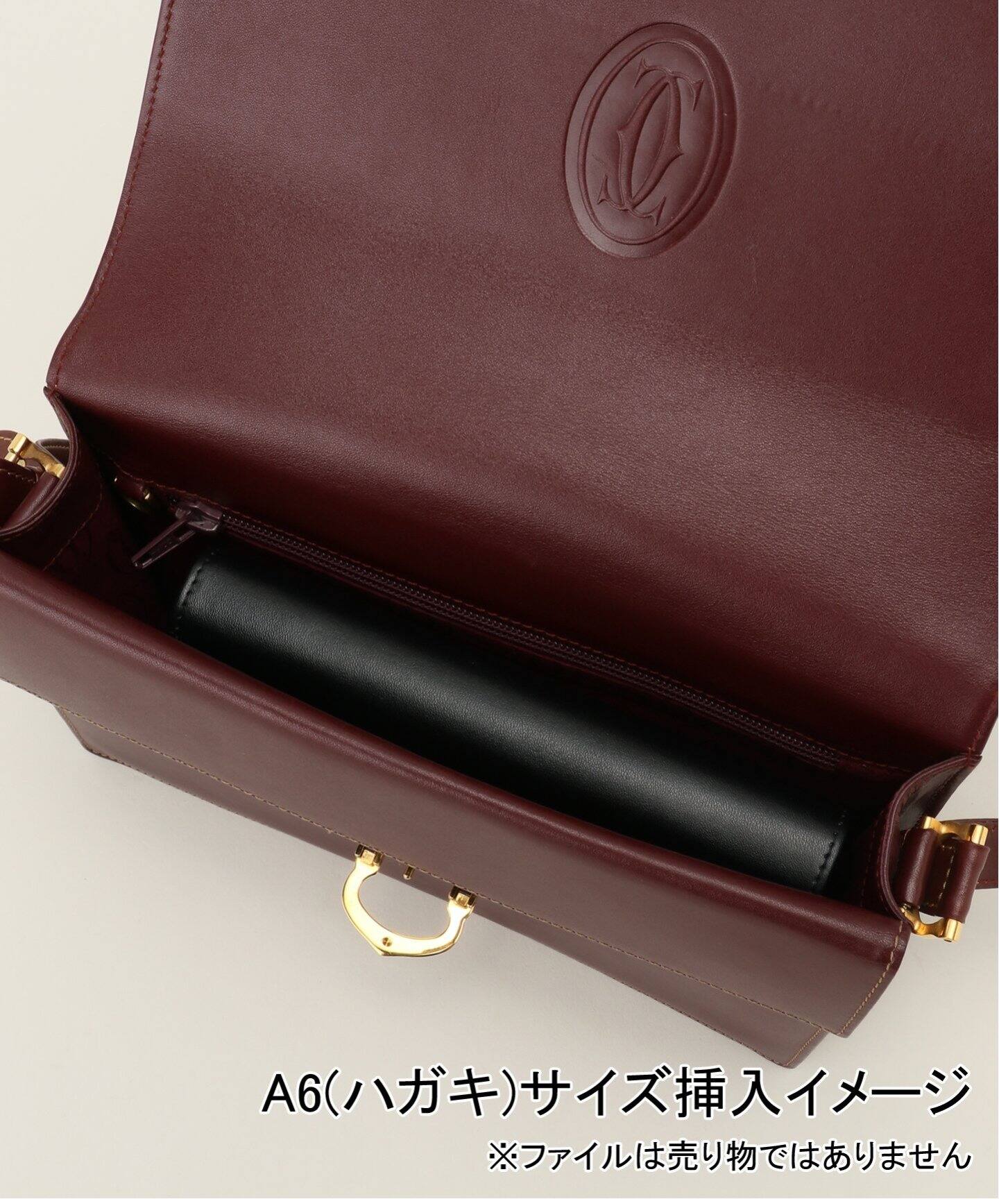 VINTAGE CARTIER/カルティエ】マストライン・ショルダーバッグ 