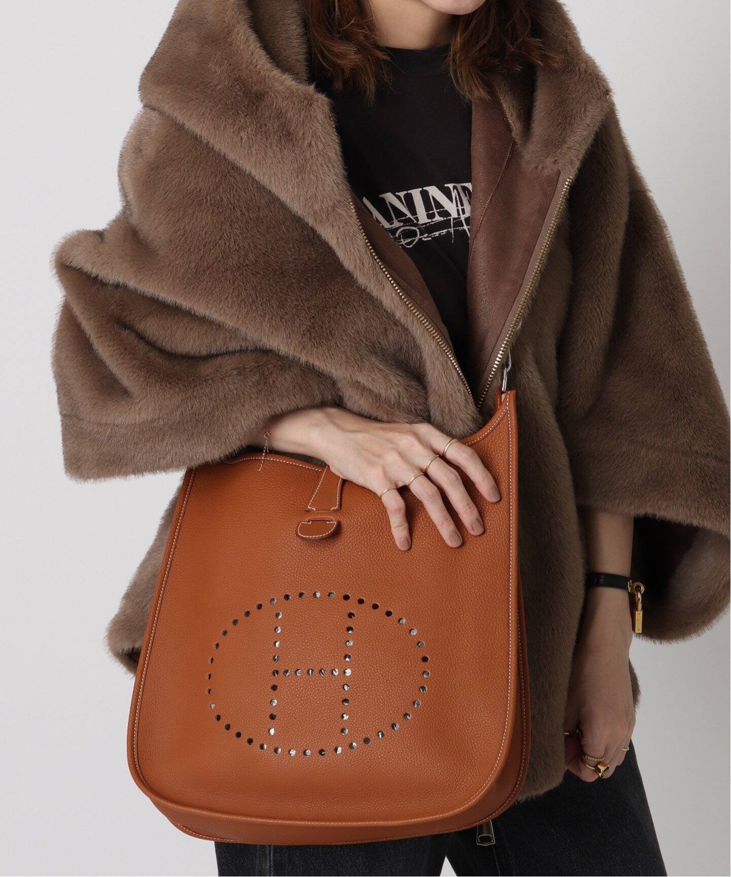VINTAGE HERMES/エルメス】Evelyne l（ショルダーバッグ）｜DECOUVERTE 
