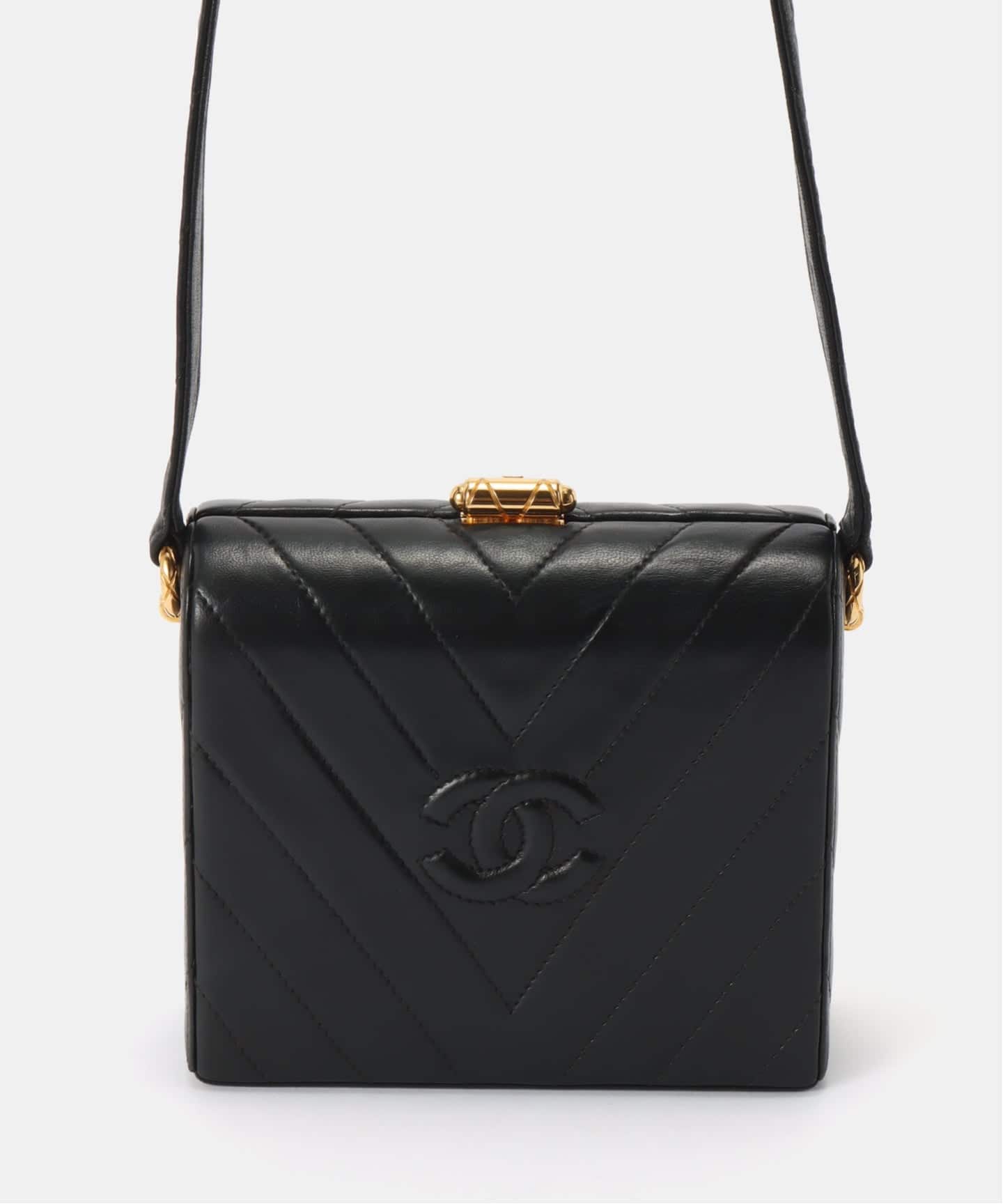 VINTAGE CHANEL/シャネル】V stitch ショルダーバッグ 15（ショルダー