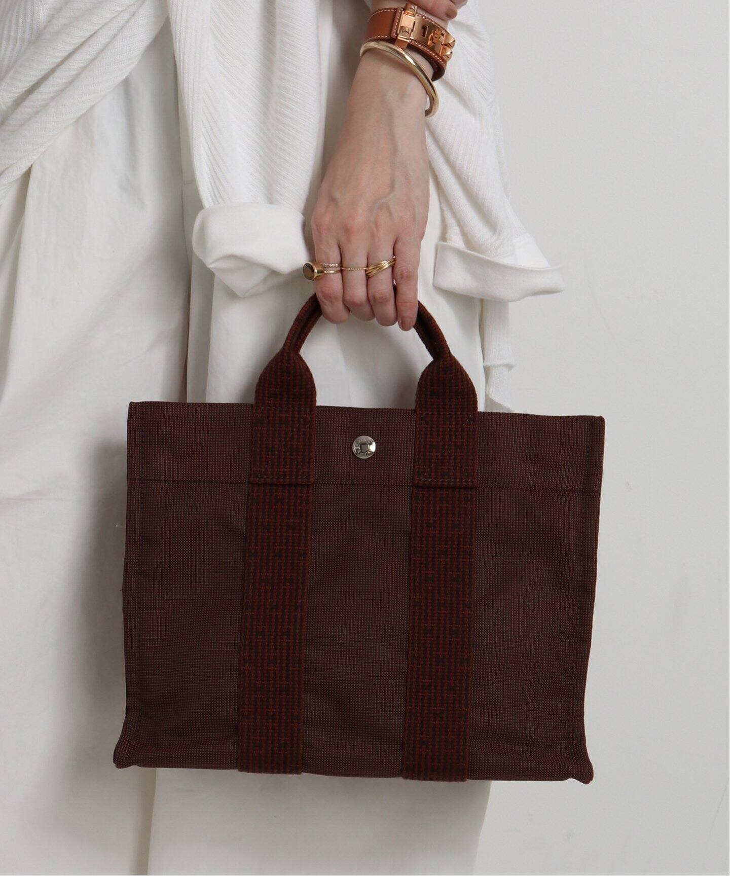 VINTAGE HERMES/エルメス】Her line pm（トートバッグ）｜DECOUVERTE 