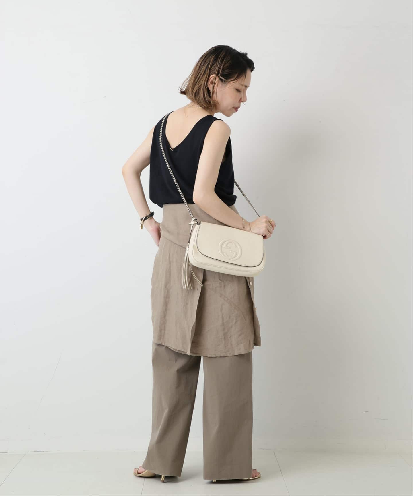 VINTAGE GUCCI/グッチ】Soho チェーンショルダーバッグ（ショルダー