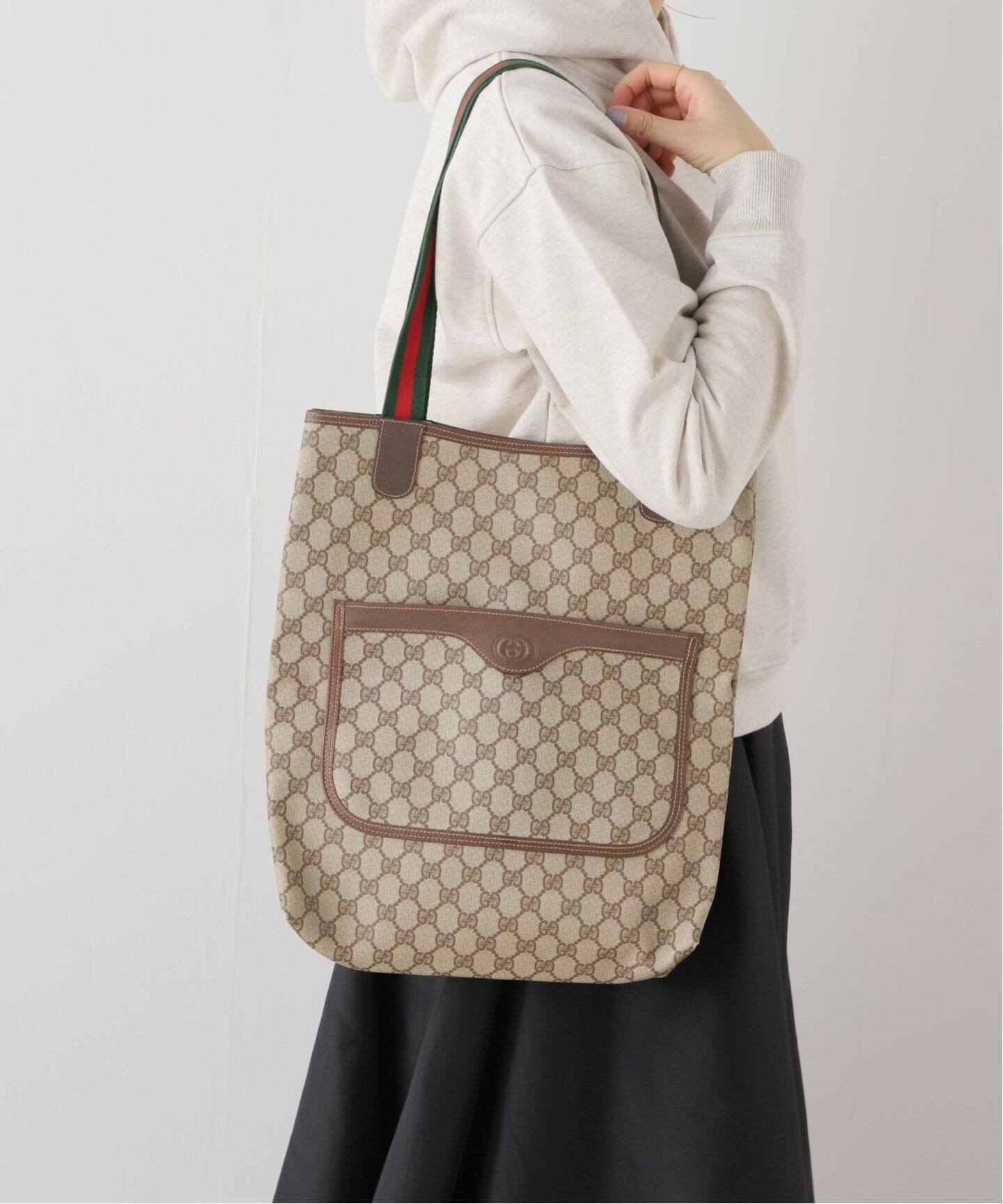 VINTAGE GUCCI /グッチ】トートバッグ（トートバッグ）｜DECOUVERTE  