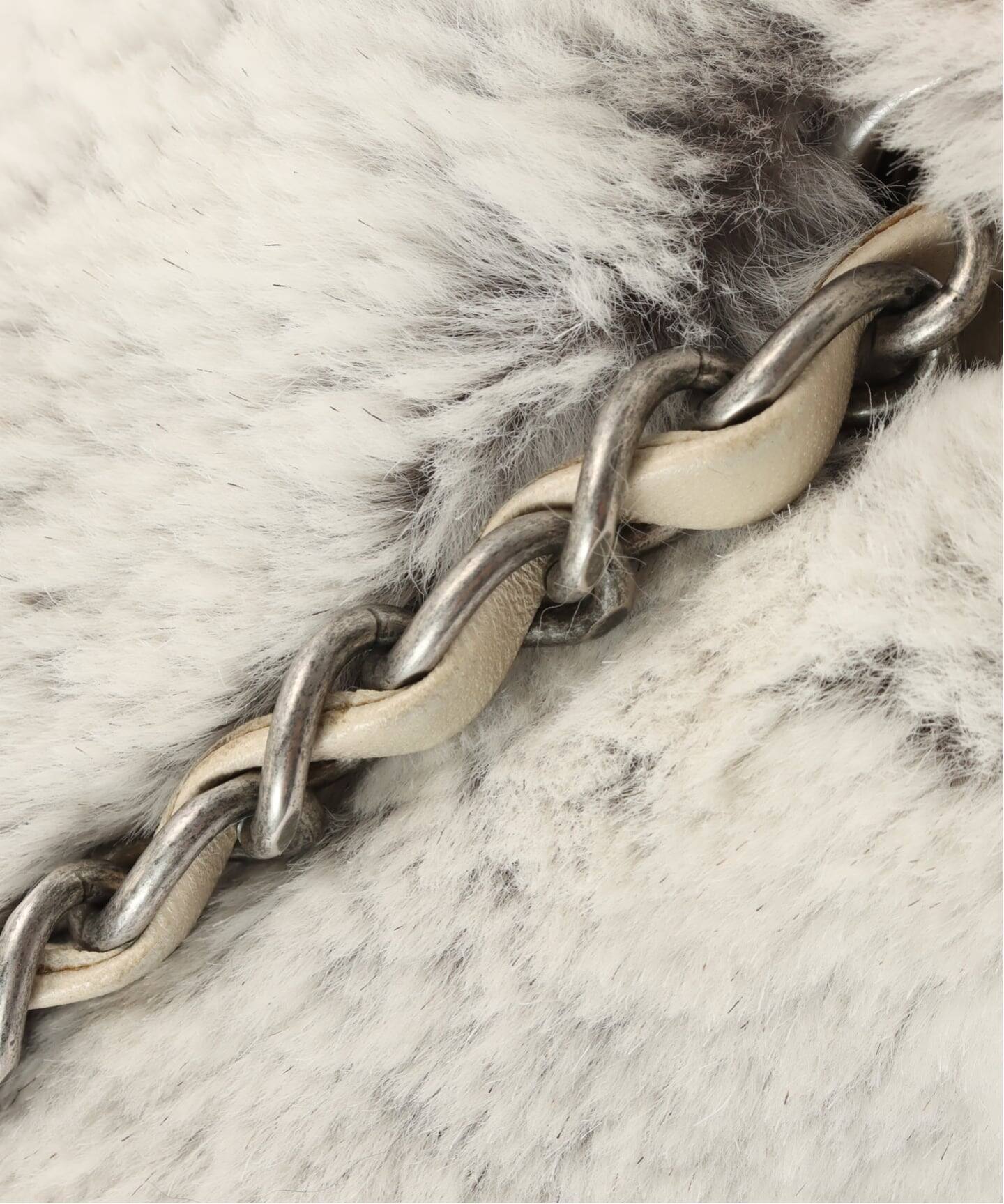 VINTAGE CHANEL/シャネル】チェーンショルダーバッグ 25 fur