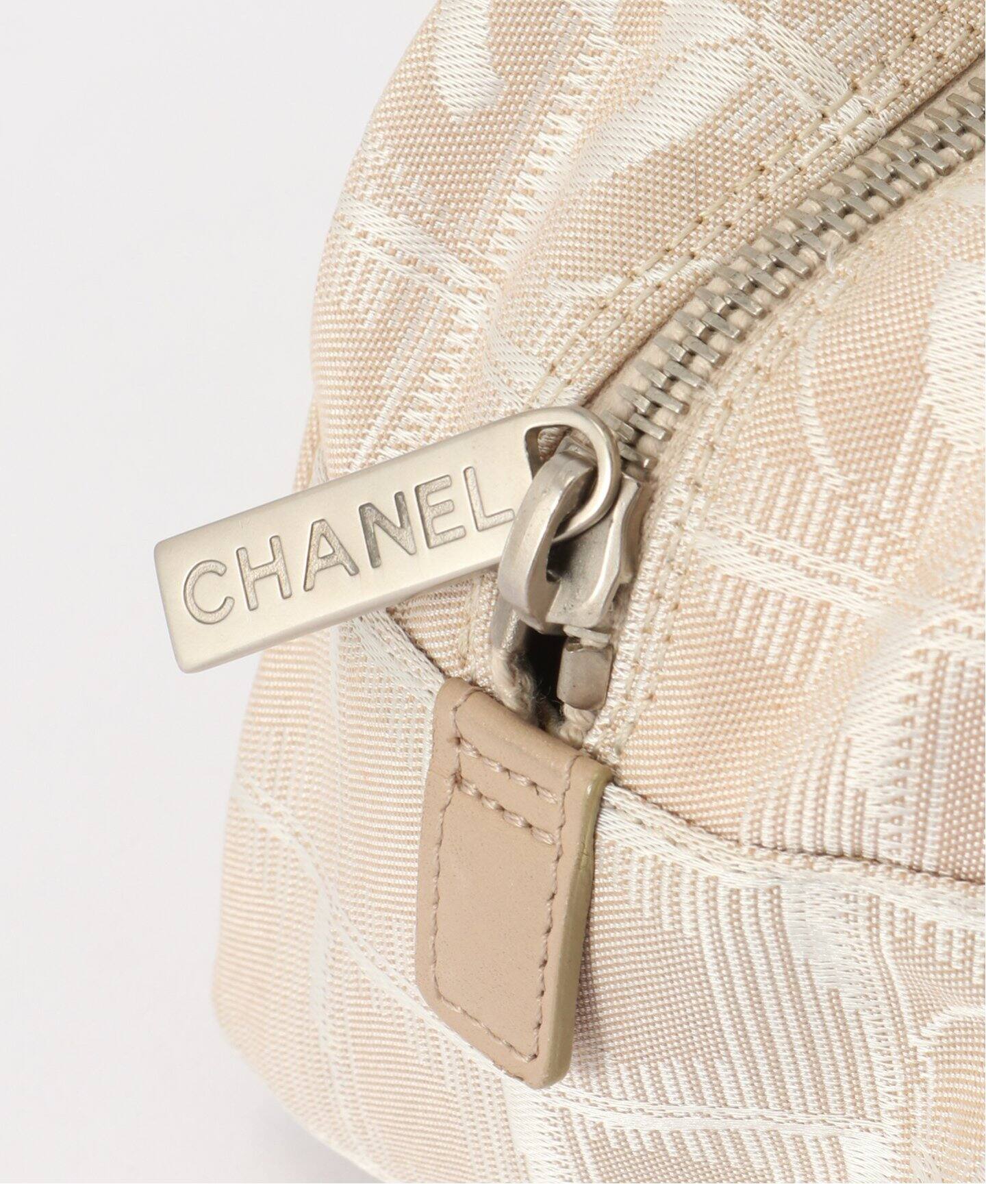 【CHANEL】ヴィンテージ加工ボストンバッグ ブラウン【シャネル】 CHANEL - シャネル CHANEL ワイルドステッチ CC ココマーク